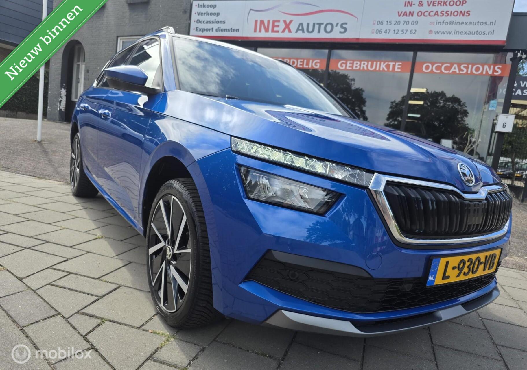 Skoda Kamiq 1.0 TSI Sport Business/ Panorama dak / Achteruitrij camera / Adaptieve cruise control / 2021 - voorkant