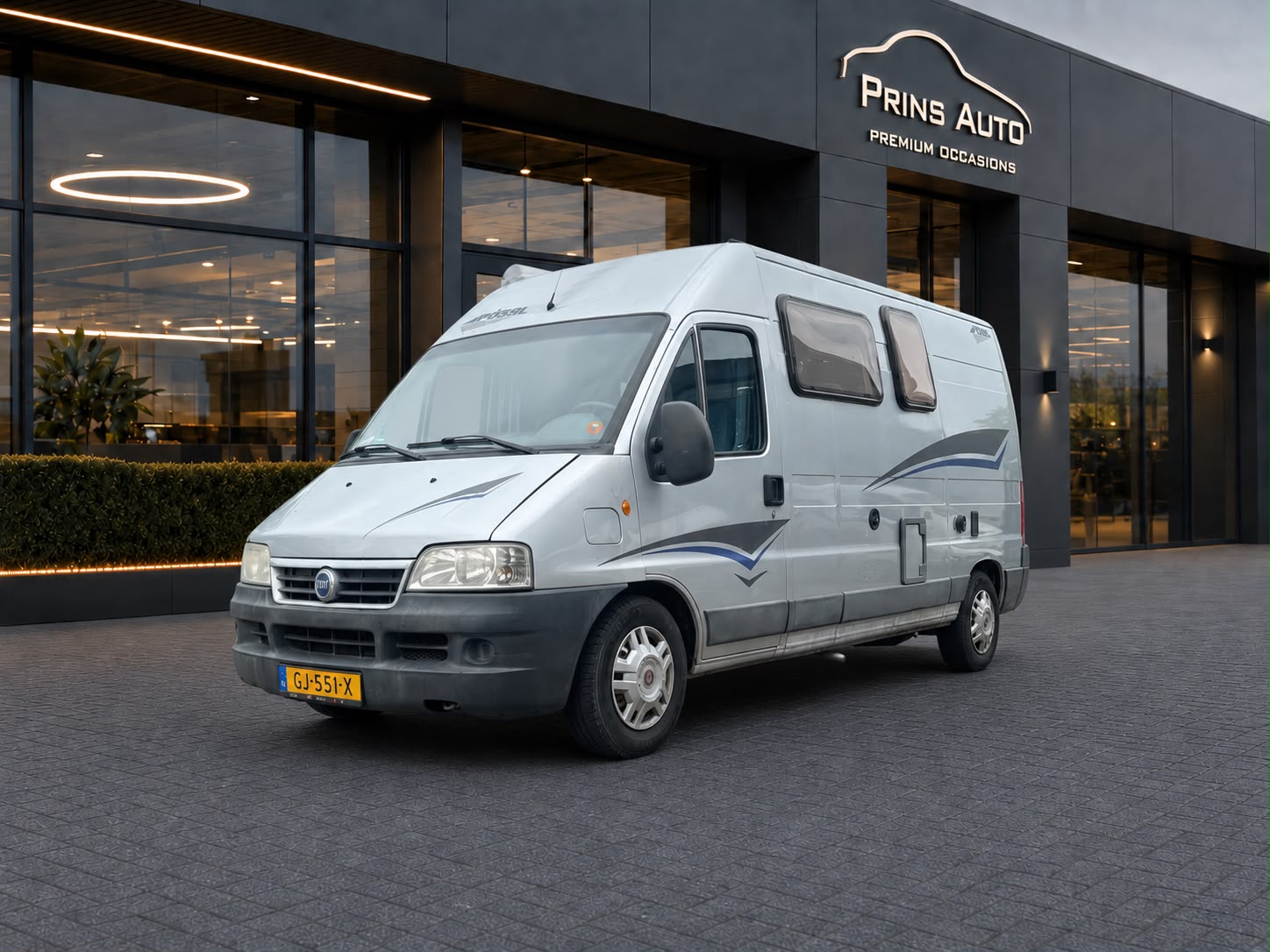 Fiat Ducato Fiat Ducato Possl Camper 2005 - voorkant