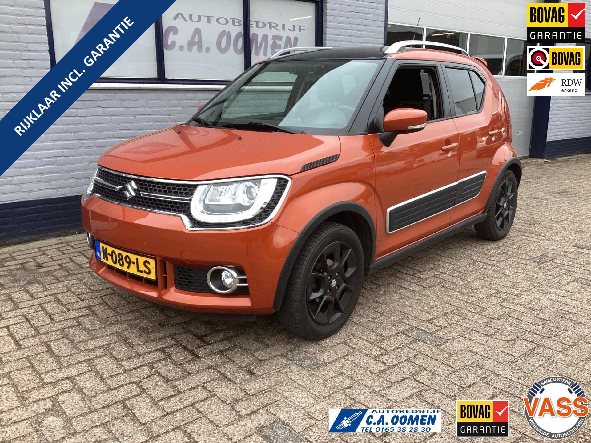Suzuki Ignis 1.2 Select Carplay lm velgen airco Ecc Two Tone Navigatie 2018 - voorkant