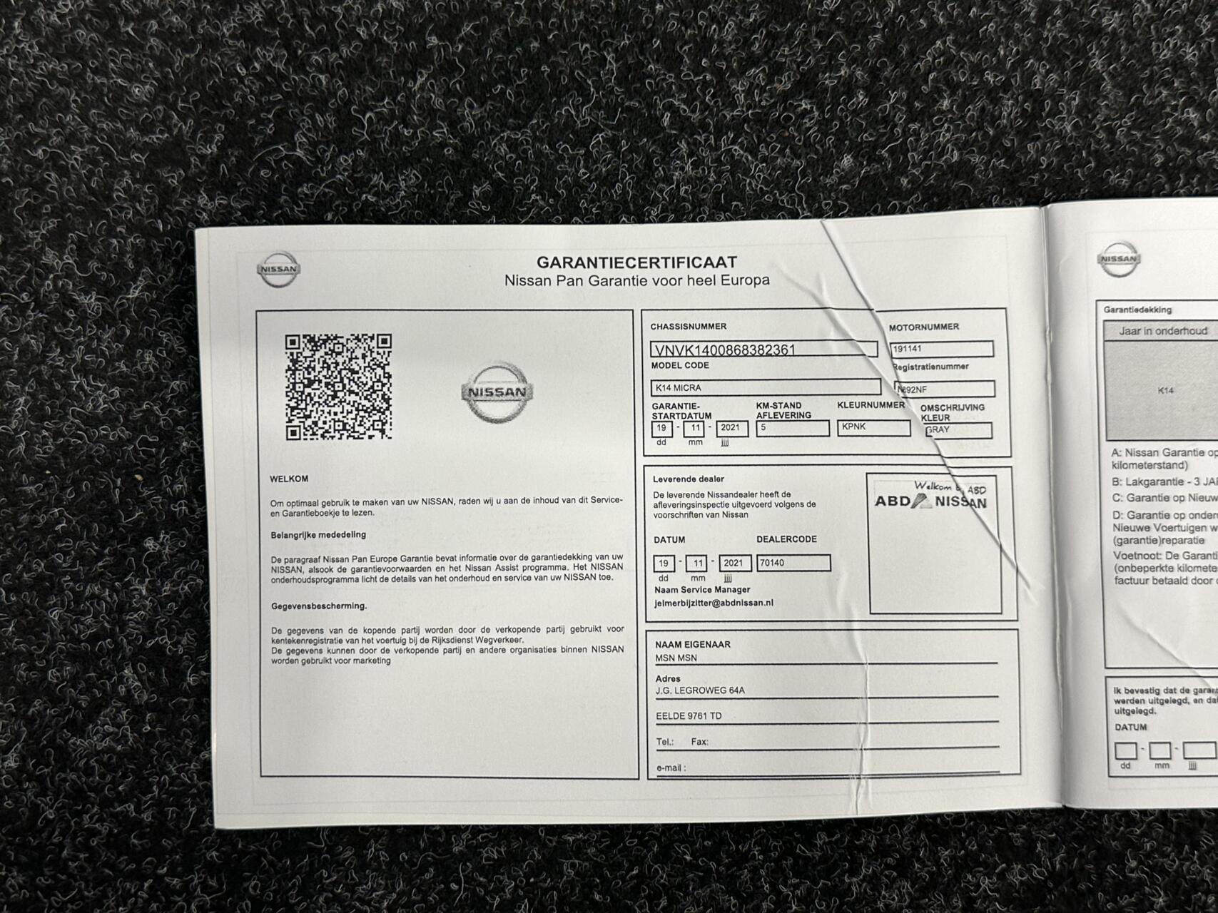 Foto van Nissan Nissan Micra