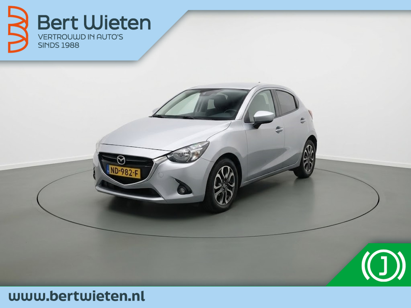 Mazda Mazda2 1.5 Skyactiv-G GT-M | Geen import | Trekhaak | Stoelverwarming 2017 - voorkant