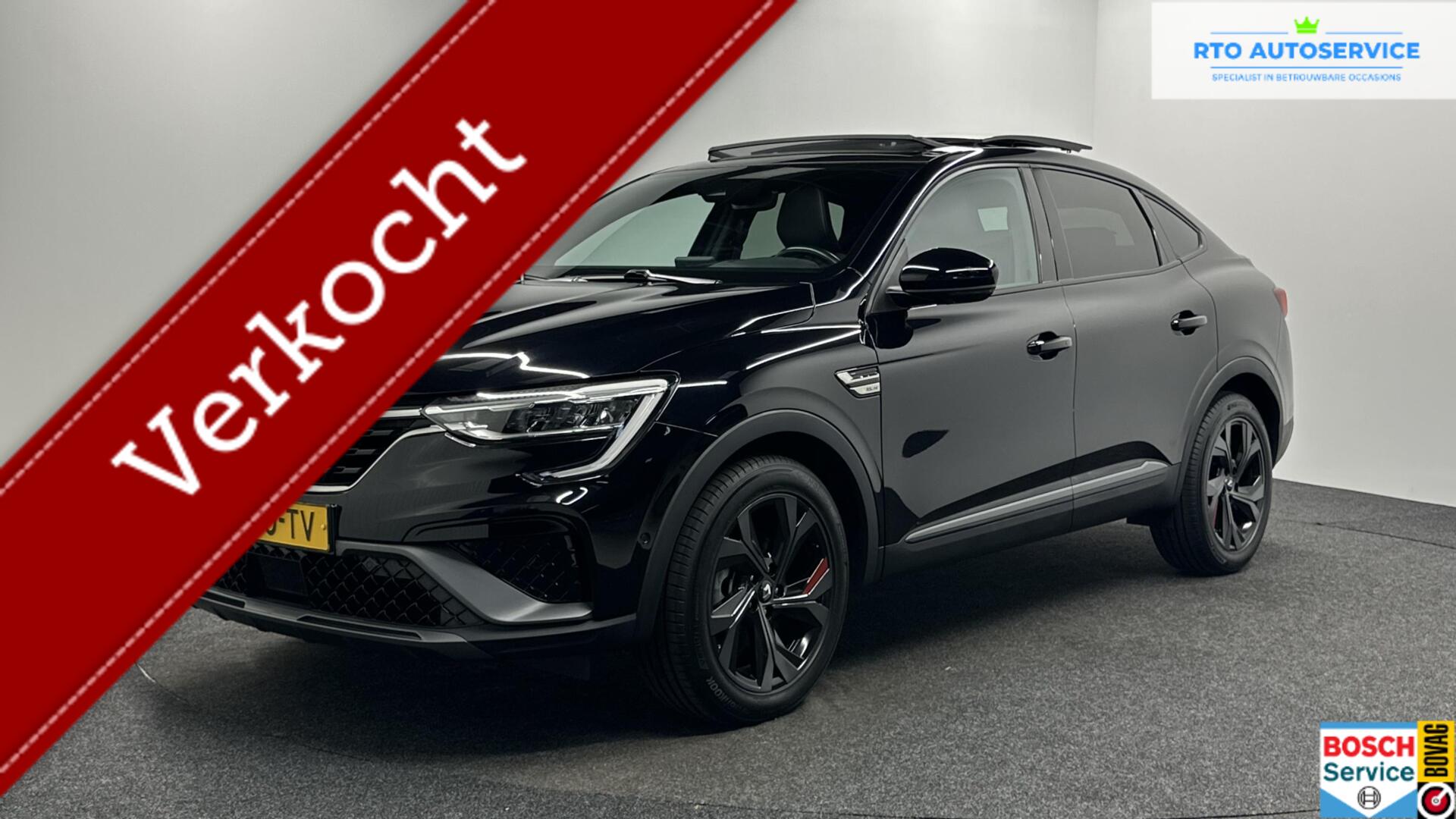 Renault Arkana E-tech 1.6 E-Tech Hybrid 145 R.S. Line PANO LEER CARPLAY CAMERA NAVI ADAPTIEF CRUISE. 2022 - voorkant