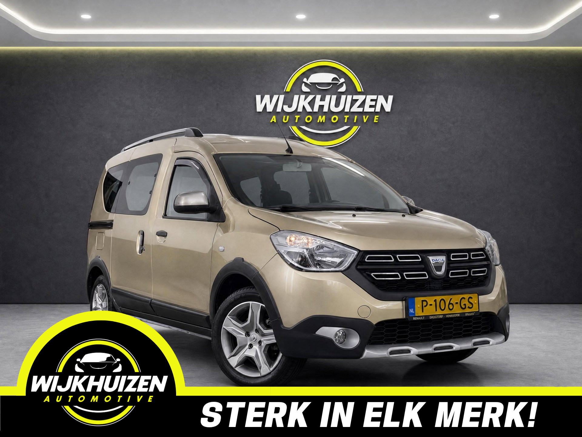 Dacia Dokker 1.3 TCe Ambiance met Airco !!! Navigatie !!! Cruise !!! Nette staat !!! 2020 - voorkant