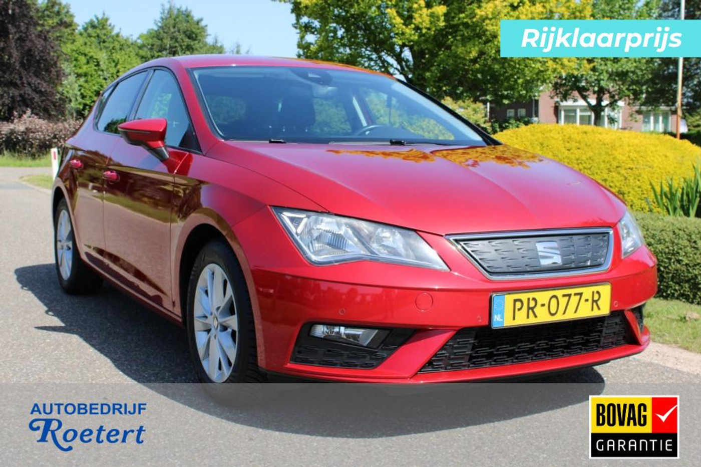 Seat Leon 1.0 TSI 116pk Business Intense 5-drs ECC/Cruise/Navi/PDC/DAB/CarPlay 2017 - voorkant