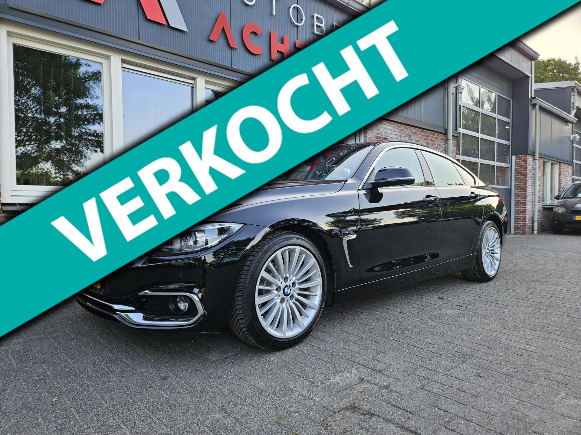 BMW 418i 418i High Executive Automaat! Leer! LED! Navigatie! NAP! Mooie/Nette Auto! 2017 - voorkant