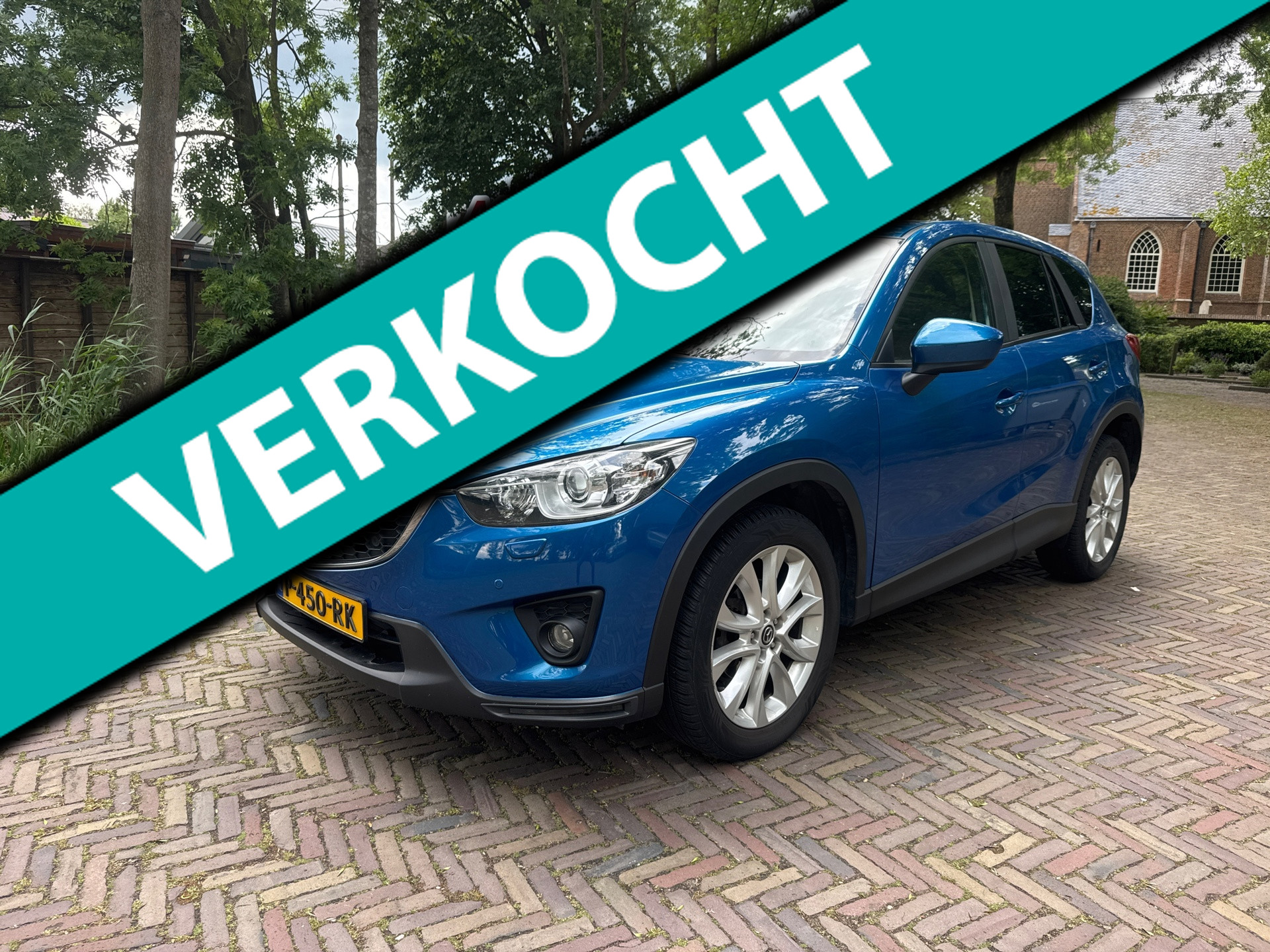 Mazda Mazda Cx-5 2.0 GT-M 4WD camera/pdc v+a/leer. Wij zijn altijd de goedkoopste met de beste Vakgarage service ! 2013 - voorkant