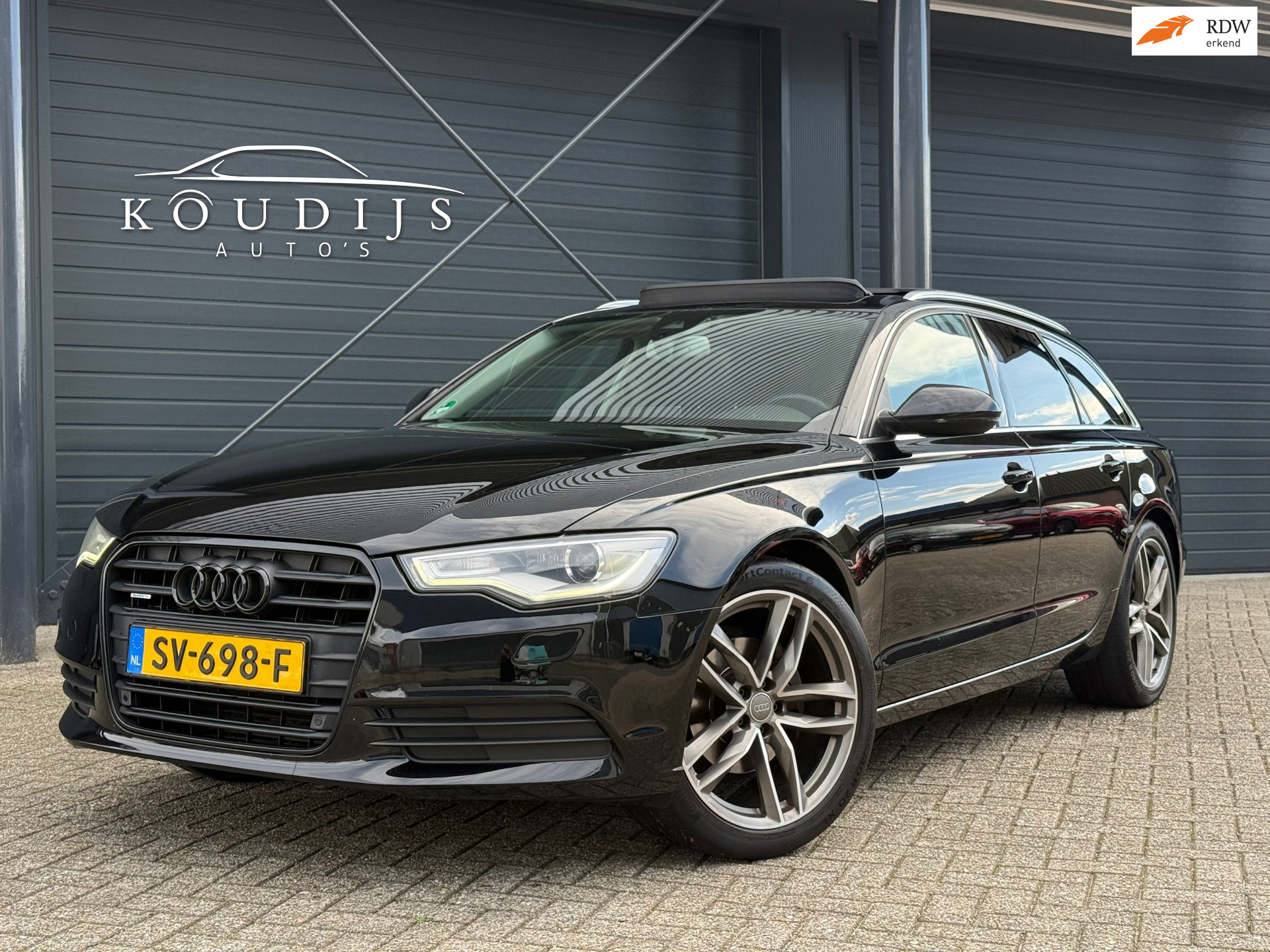 Audi A6 Avant 2.0 TDI Pro Line Plus, Panodak, Volledig onderhouden! 2013 - voorkant