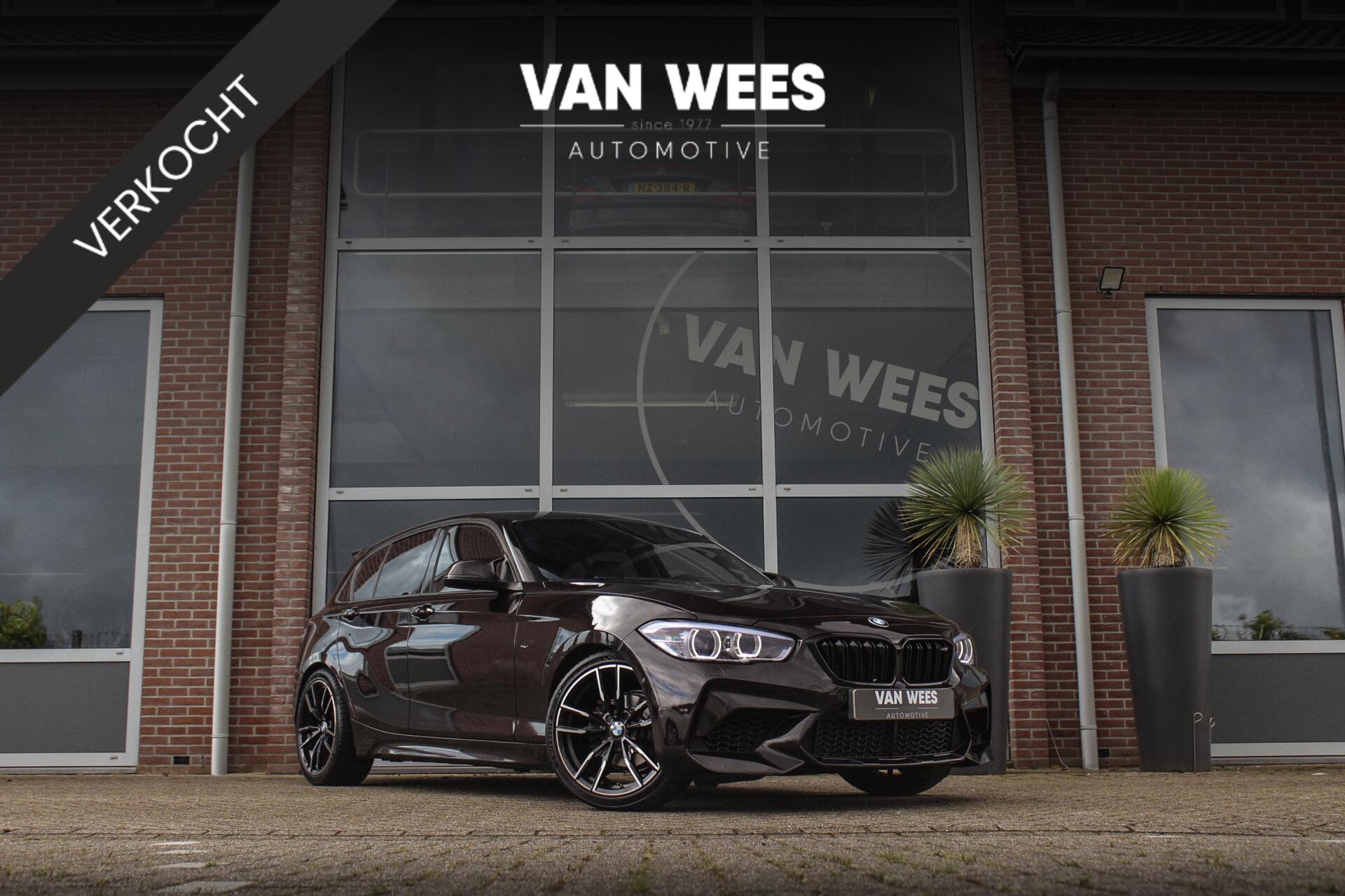 BMW 118i 118i High Executive | NL auto | M2 bumpers | M stoelen | HiFi audio | Camera | M stuur | Apple carplay | LED | Park Assistant | DAB | Navigatie | Climate control | 18 inch 2018 - voorkant