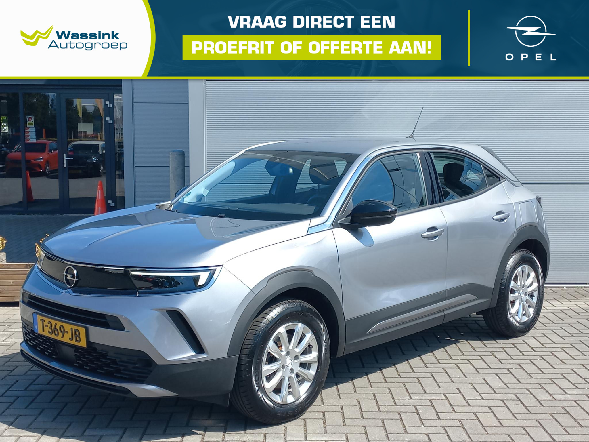 Opel Mokka Level2 +extra's 50kWh 3-fase | 2023 - voorkant