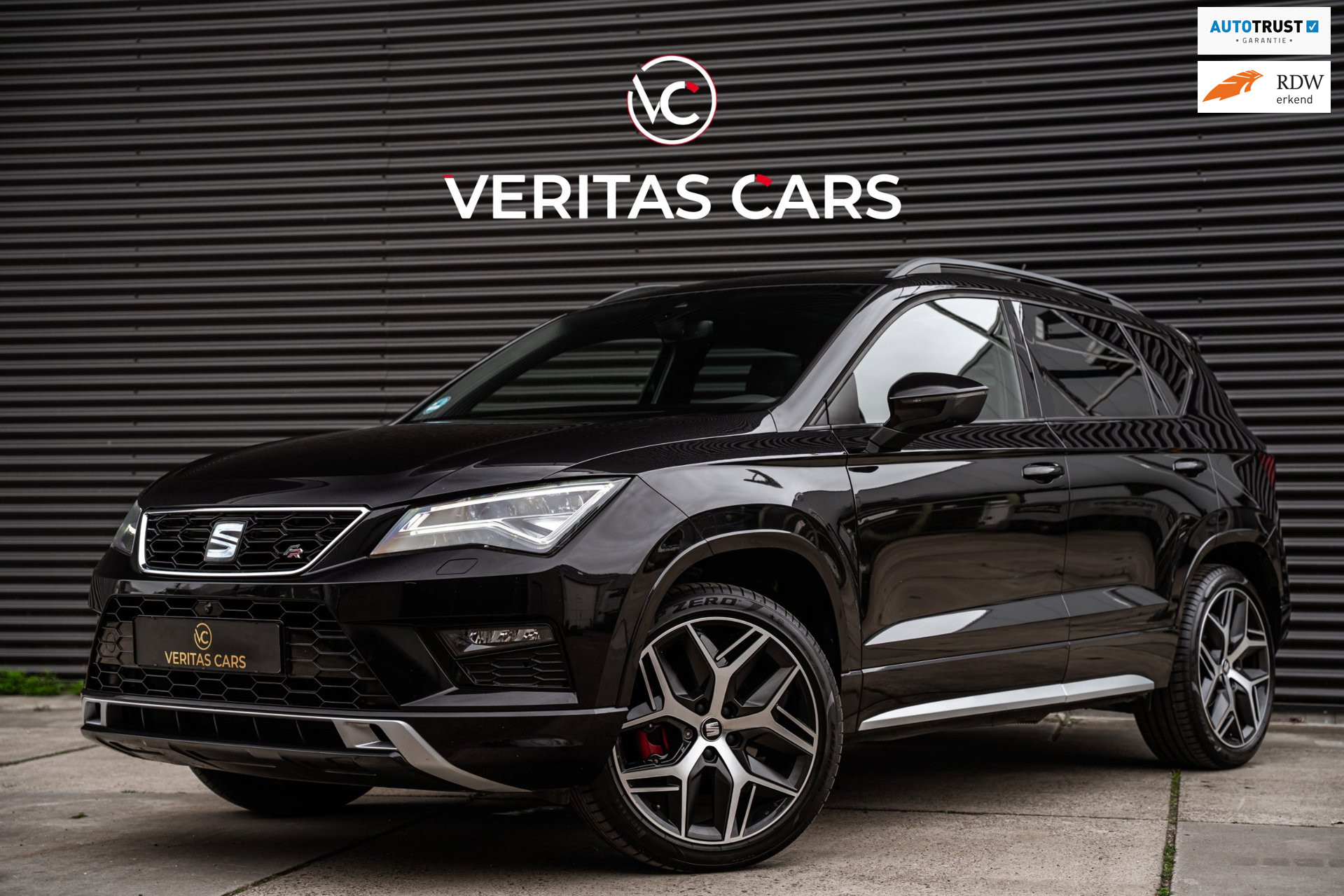 Seat Ateca 2.0 EcoTSI FR 4DRIVE 190PK|Pano|360 Camera|Full Led|Blind Spot|CarPlay|Trekhaak e.o. 2017 - voorkant