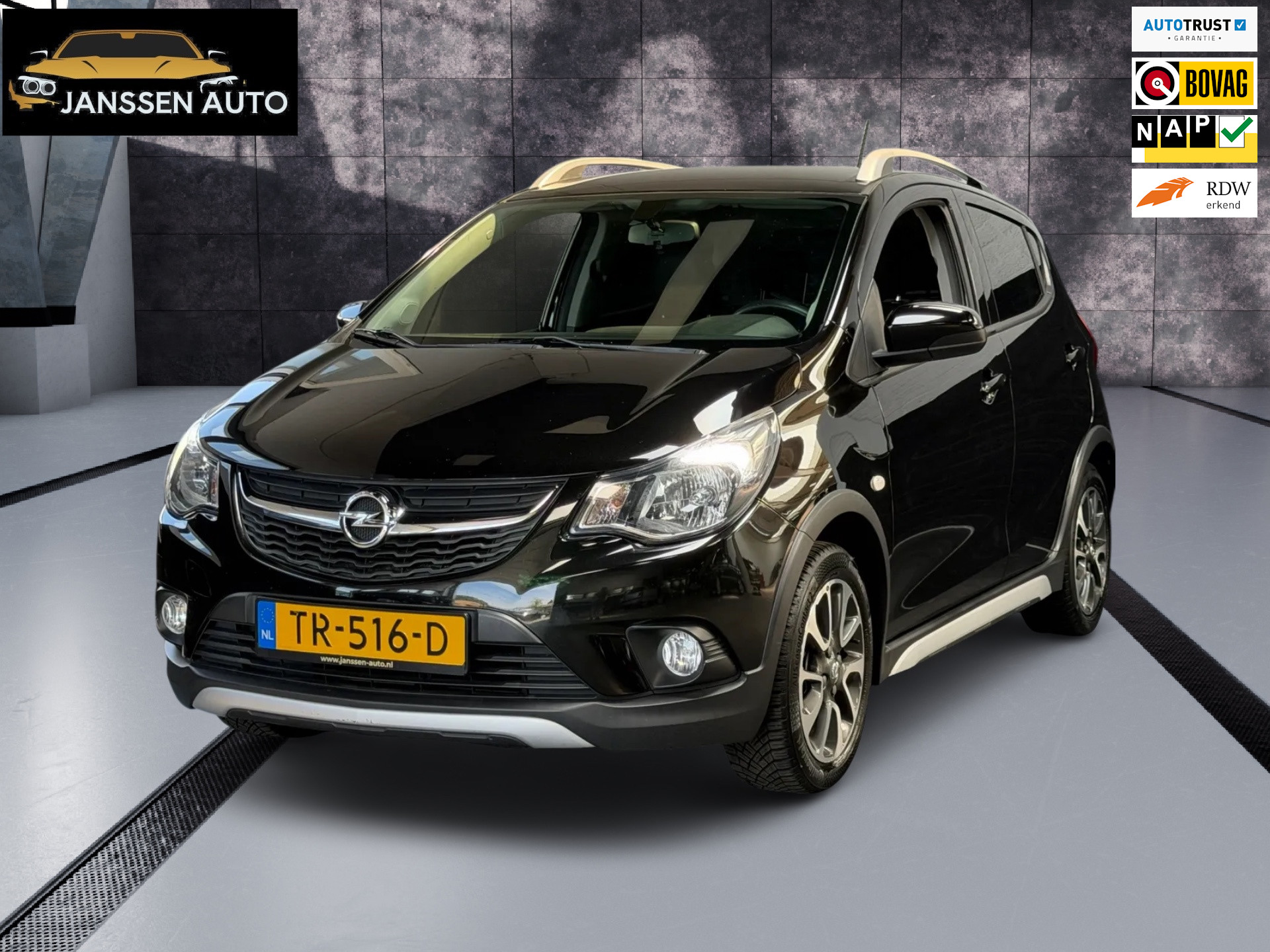 Opel Karl Rocks / Viva Rocks 1.0 Rocks Online Edition | Navi | DAB | Bleuthooth | Airco | zeer nette auto 2018 - voorkant