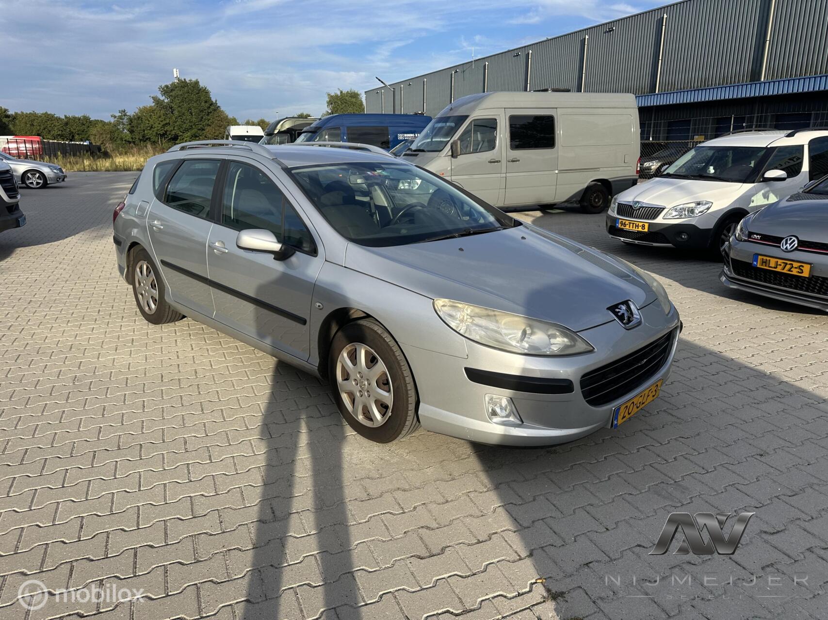 Peugeot 407 1.8 SR Pack Business AIRCO,APK,RIJKLAAR 2008 - voorkant