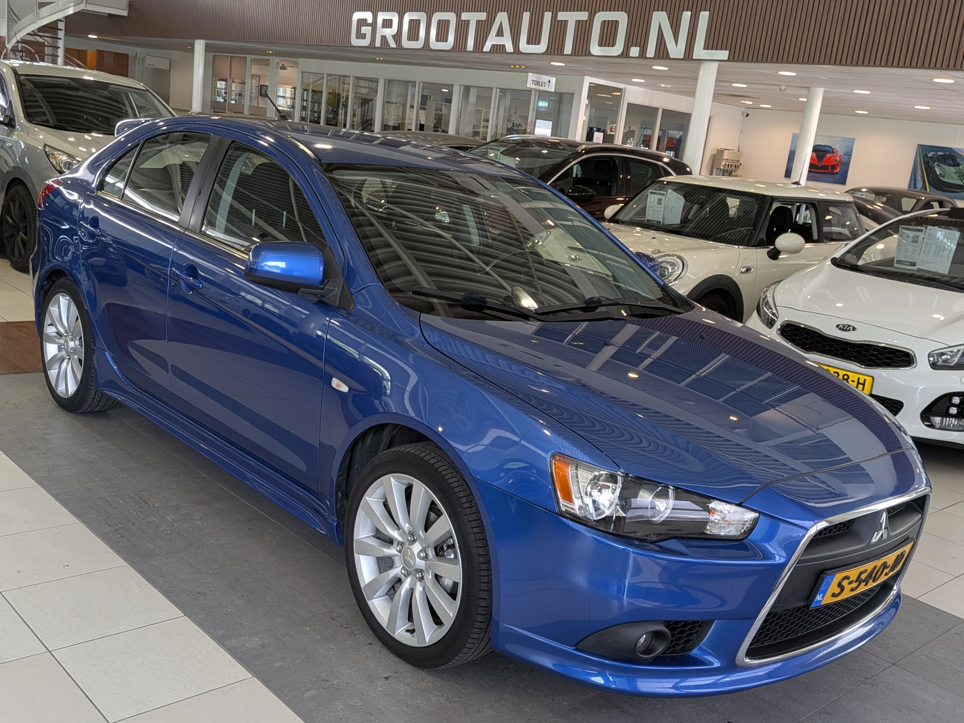 Mitsubishi Mitsubishi Lancer 1.8 Instyle 2010 - voorkant