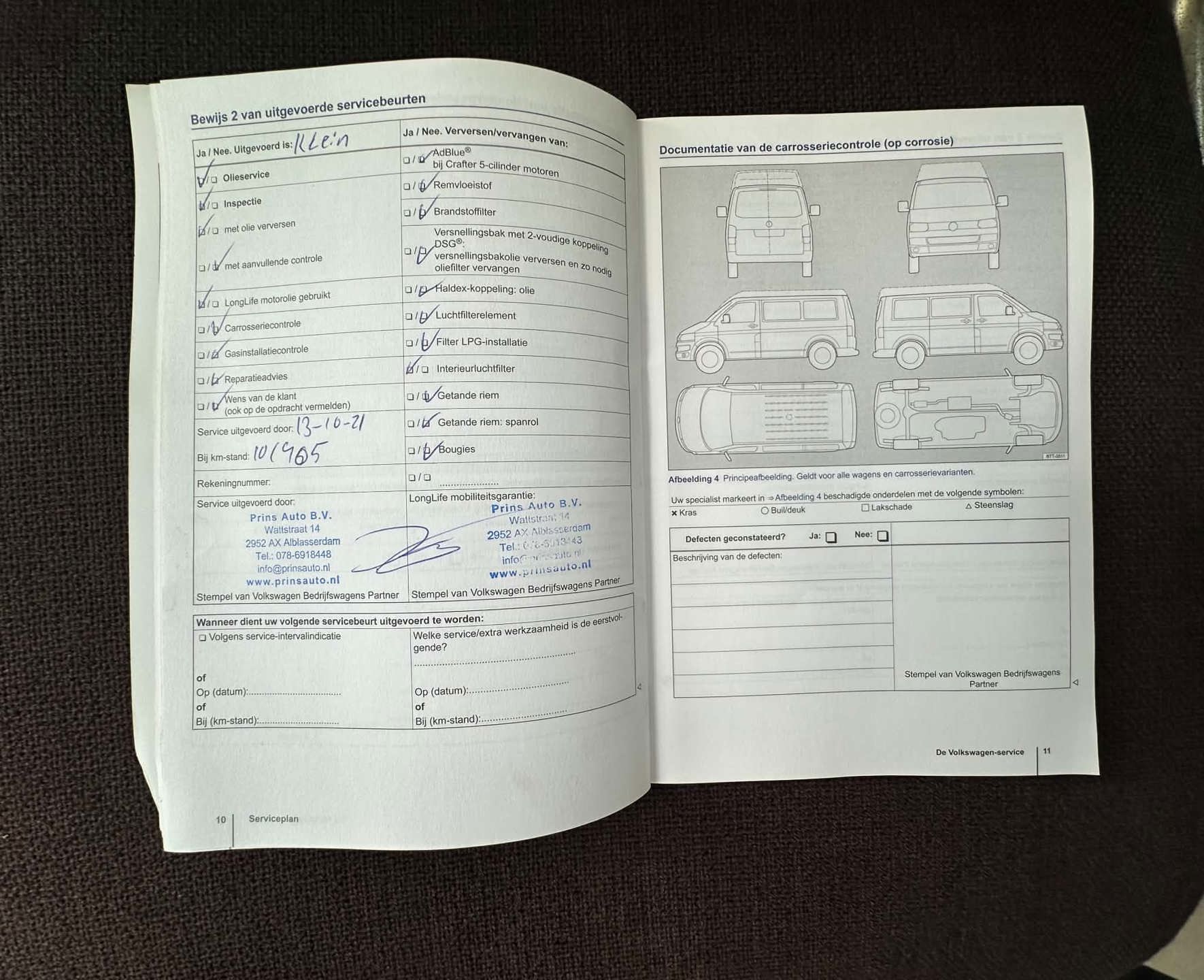 Foto van Volkswagen Transporter