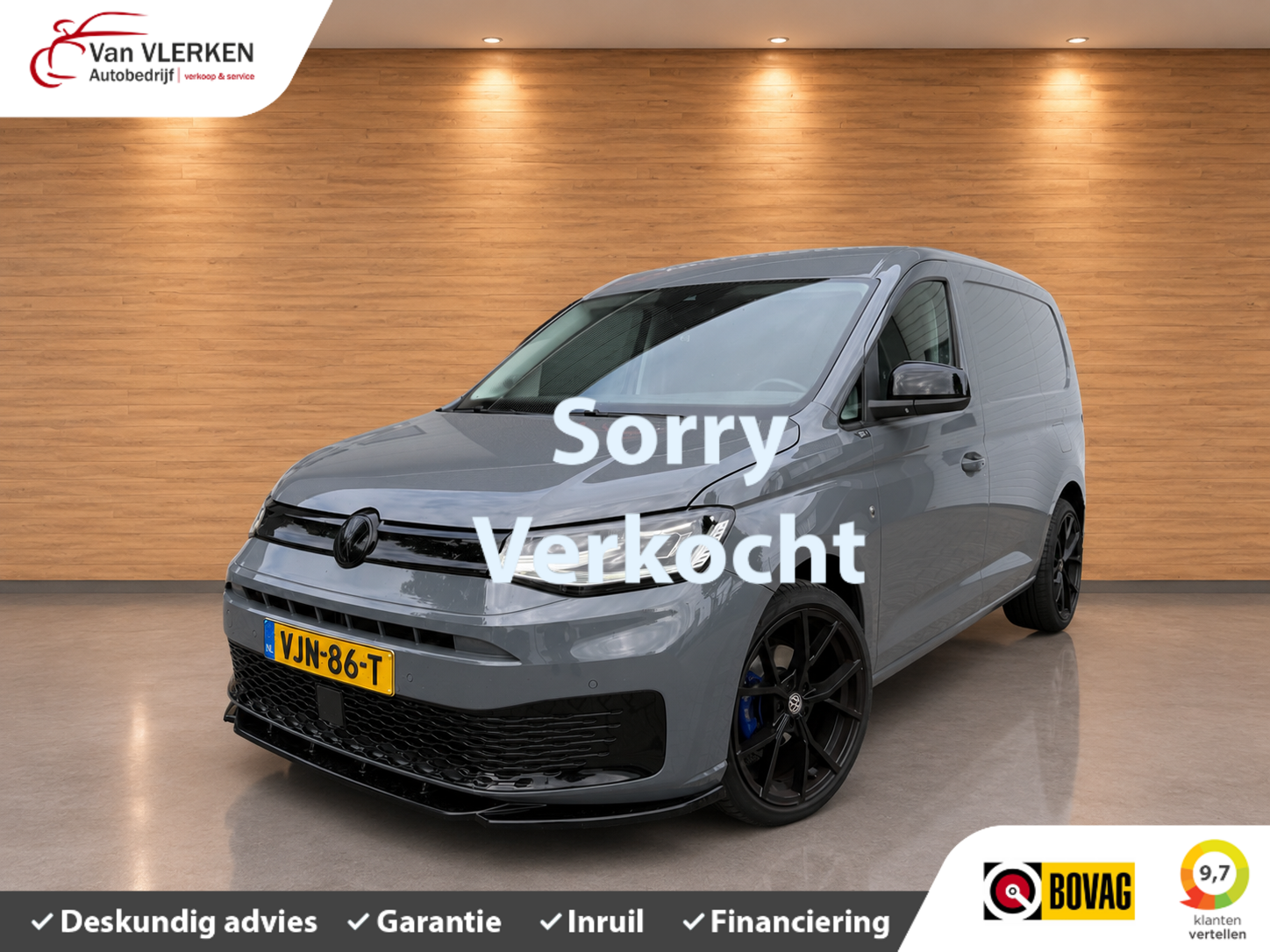 Volkswagen Caddy Modified Partition Wall 2.0 TDI 1st Edition 2021 - voorkant