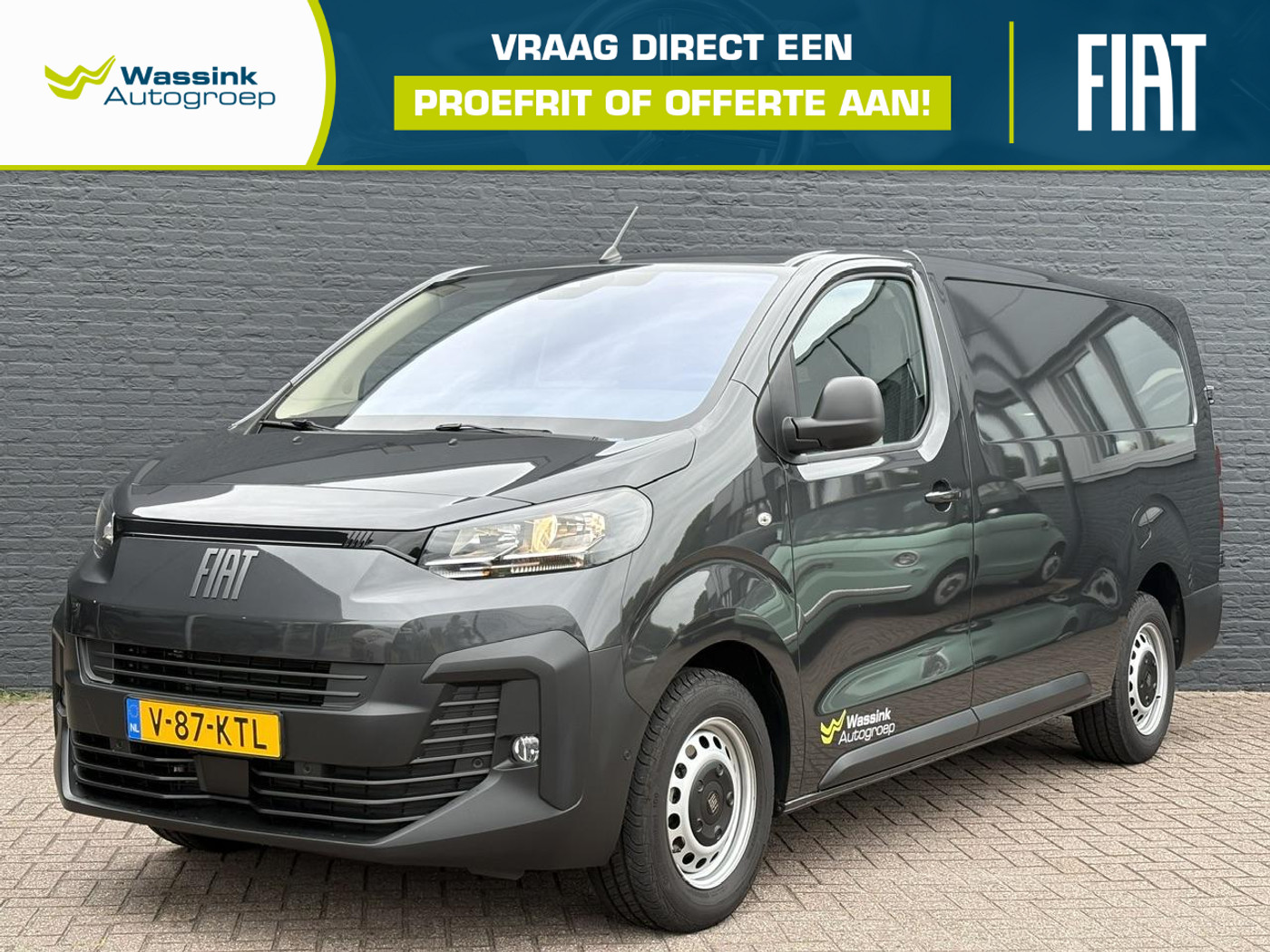 Fiat Scudo 2.0 Diesel 145 S&S L3 2024 - voorkant