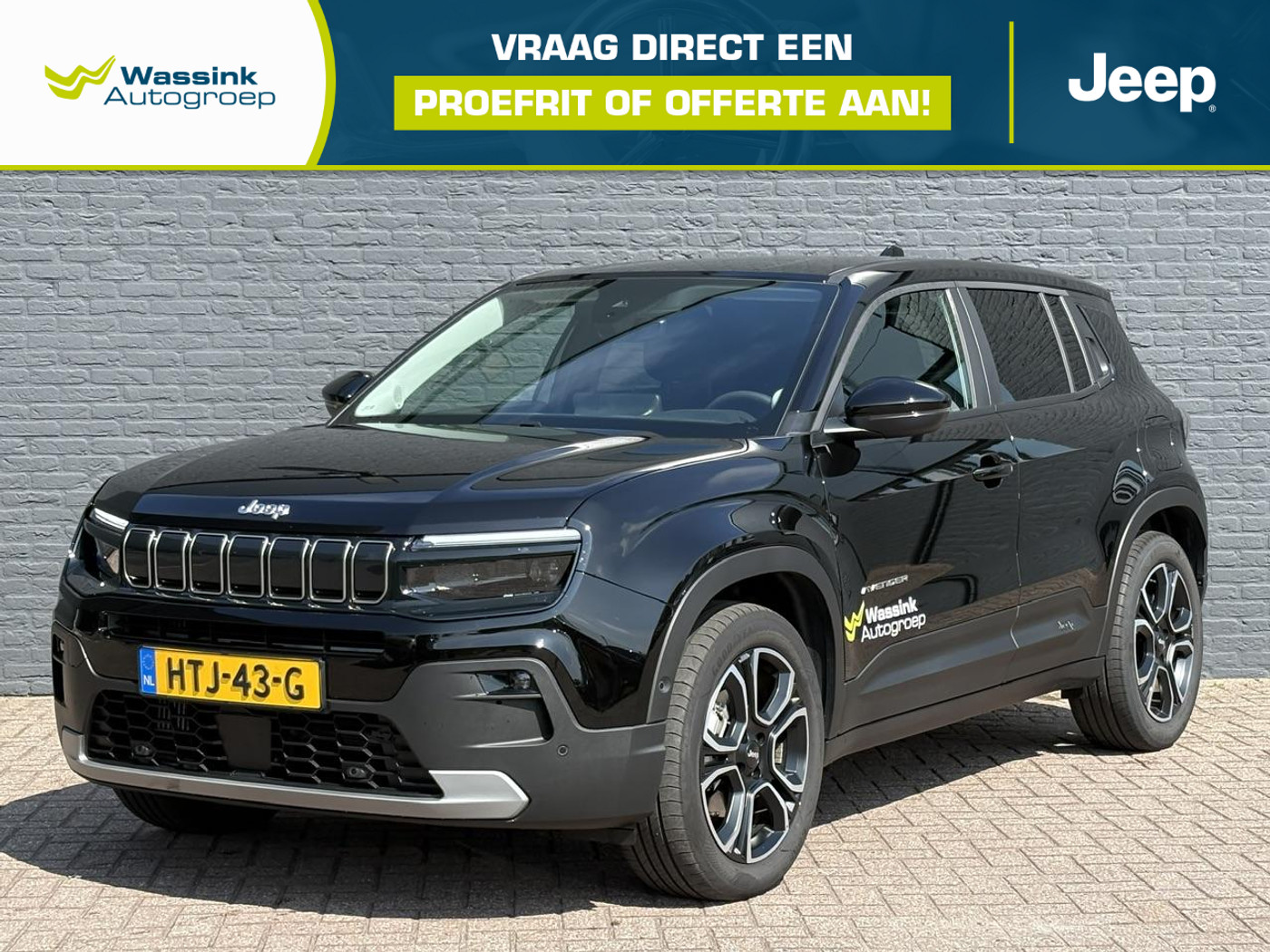 Jeep Avenger 1.2T e-Hybrid 110pk Automaat Summit 2025 - voorkant