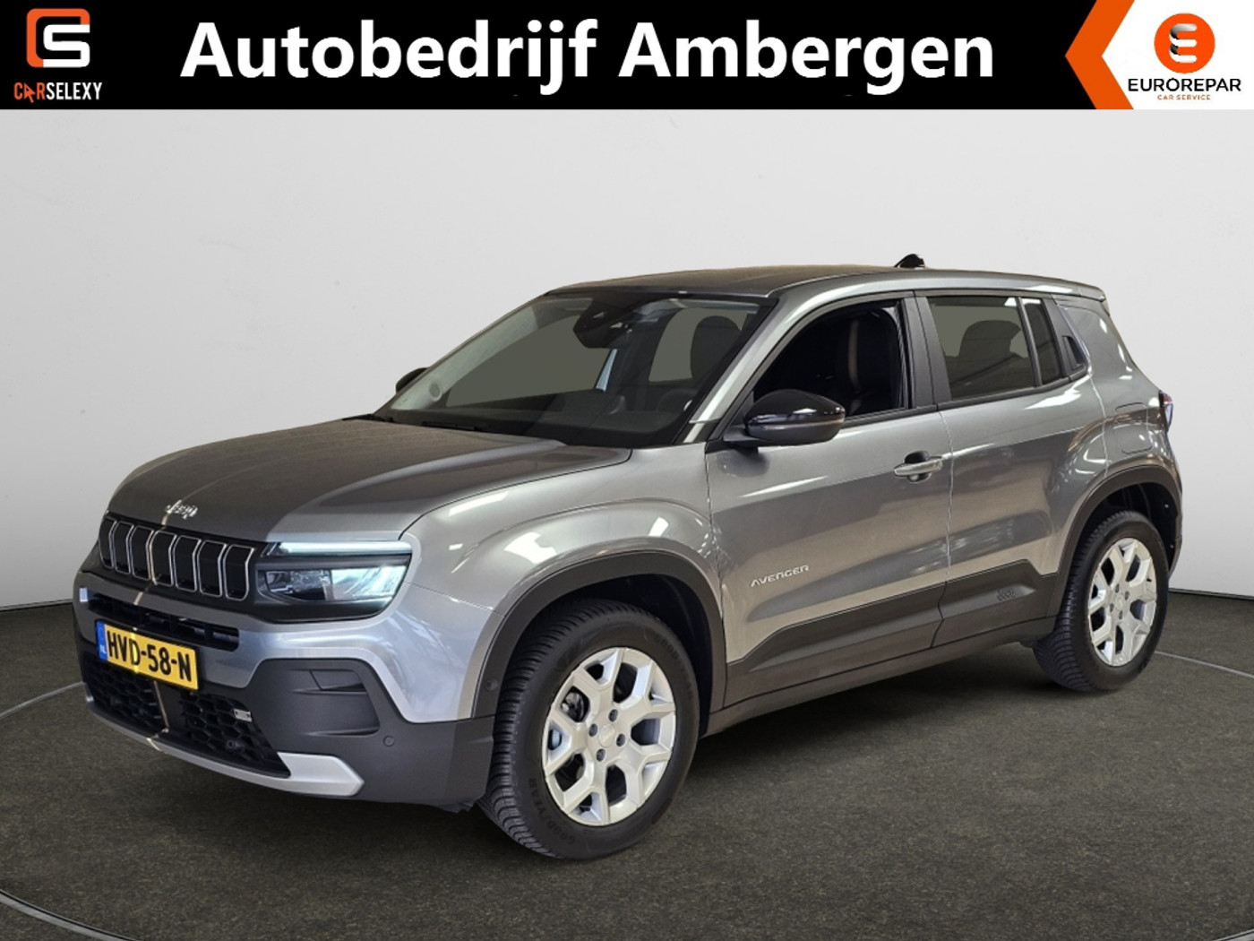 Jeep Avenger 1.2 Turbo (100Pk) Altitude Adapt. Cruise, Winterpakket Géén Afle 2024 - voorkant