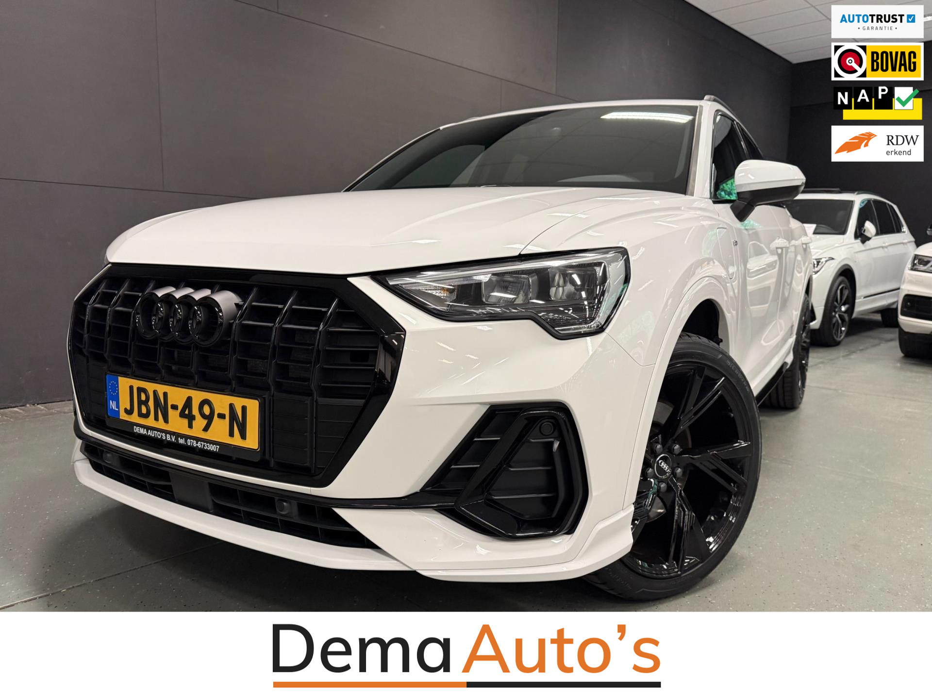 Audi Q3 E-tron 45 TFSI e S edition S-LINE BLACK-LINE 20''SOH-TEST/ NAVI/V-COCKPIT/DAB/ECC/PDC/CRUISE/// 2022 - voorkant