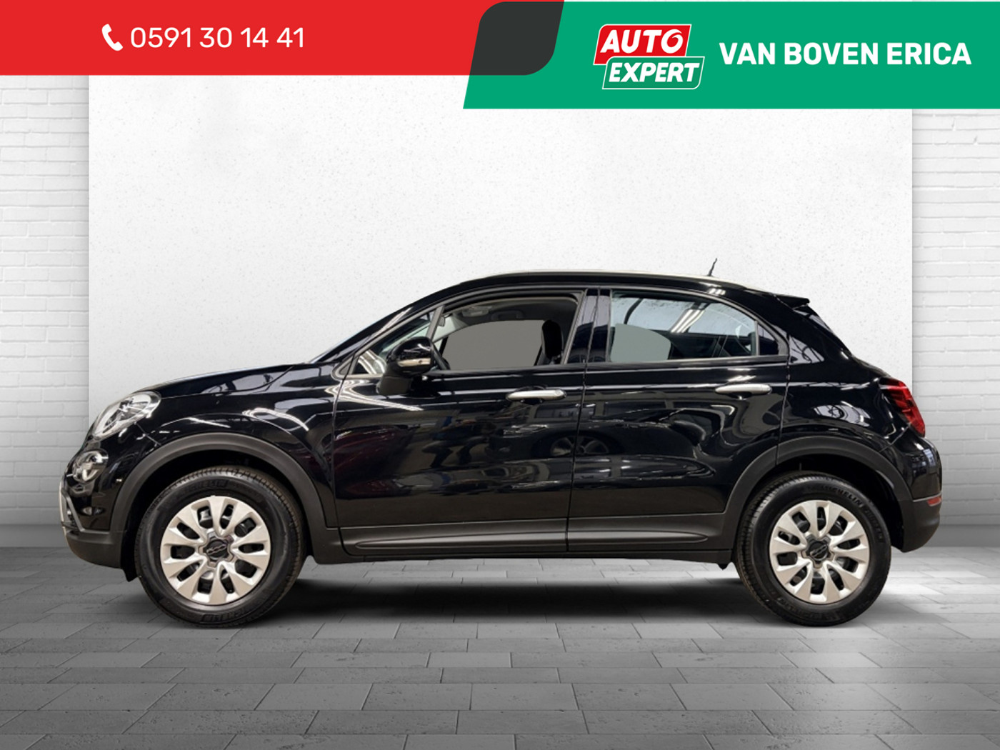 Fiat Fiat 500x Cross 1.3 FF T 150pk Connect Automaat Cruise Clima PDC 2021 - voorkant
