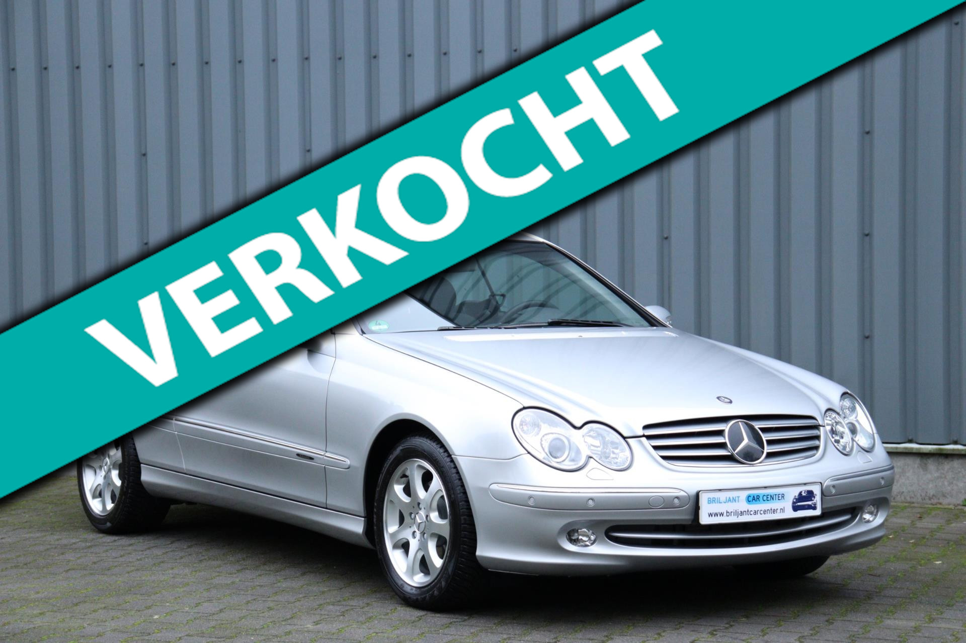 Mercedes-Benz CLK 200 Kompressor 200 K. ELEGANCE *29.620KM.!* 2003 - voorkant