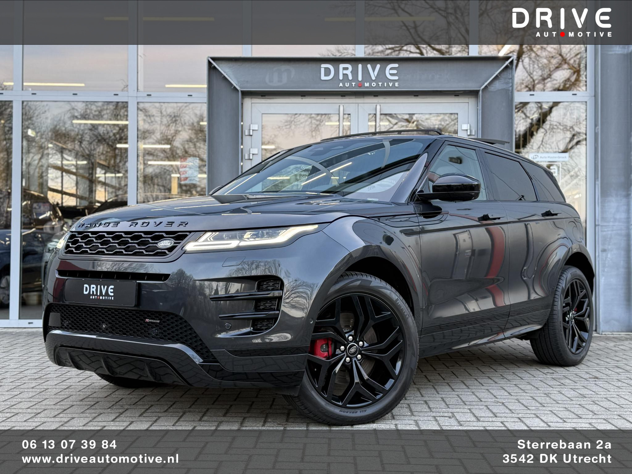 Land Rover Range Rover Evoque 1.5 P300e AWD R-Dynamic HSE 2021 - voorkant