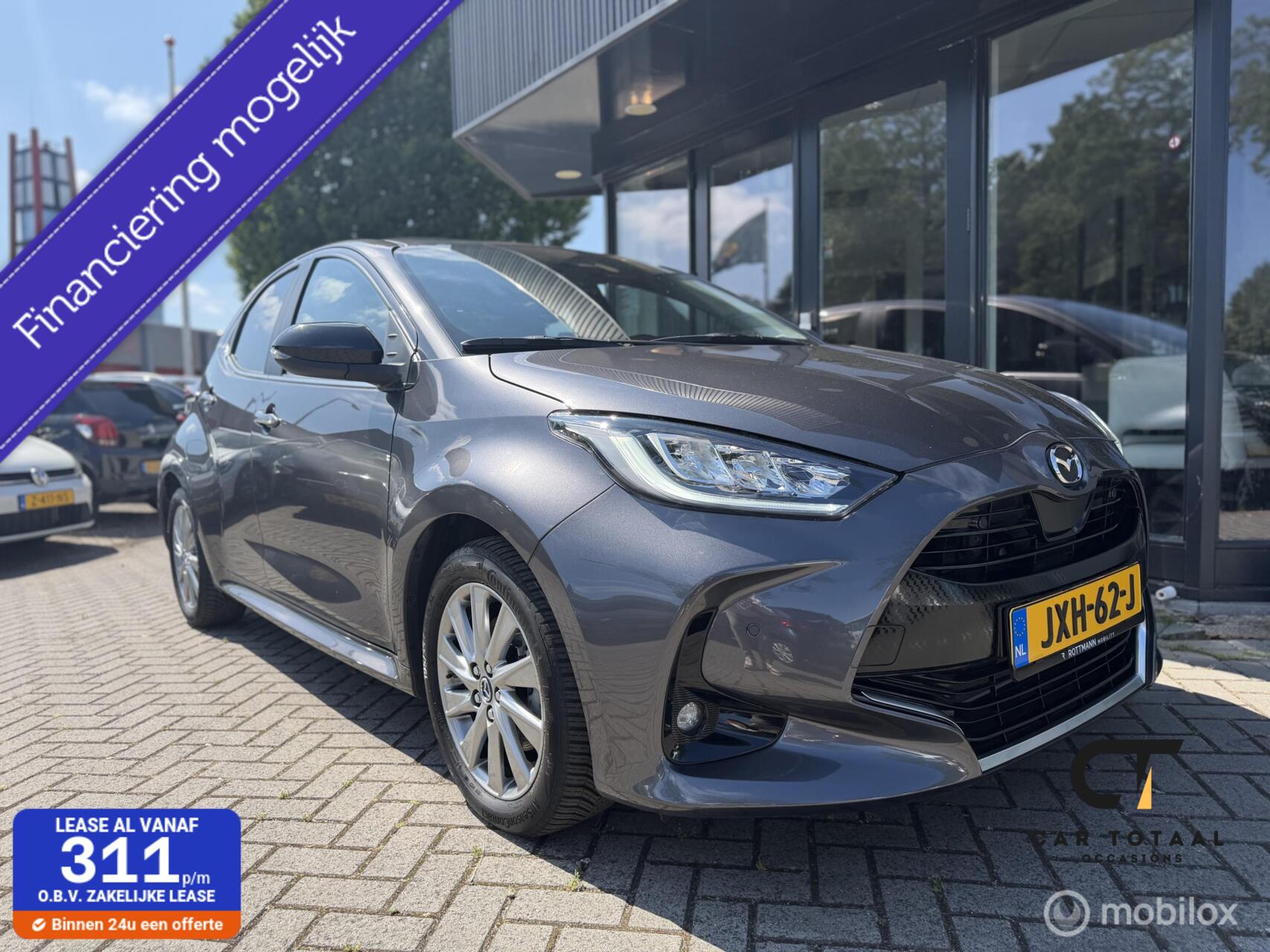 Mazda Mazda2 Hybrid 1.5 Agile|CARPLAY|LED|CAMERA|STUUR-STOELVERWAR| 2023 - voorkant