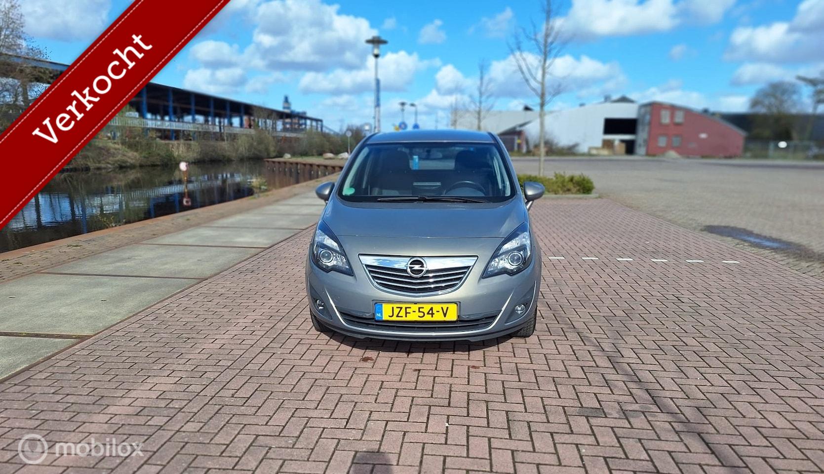 Opel Meriva 1.4 Turbo Edition, multimediascherm, Achteruitrijcamera, Airco, Parkeersensoren voor & ach 2010 - voorkant