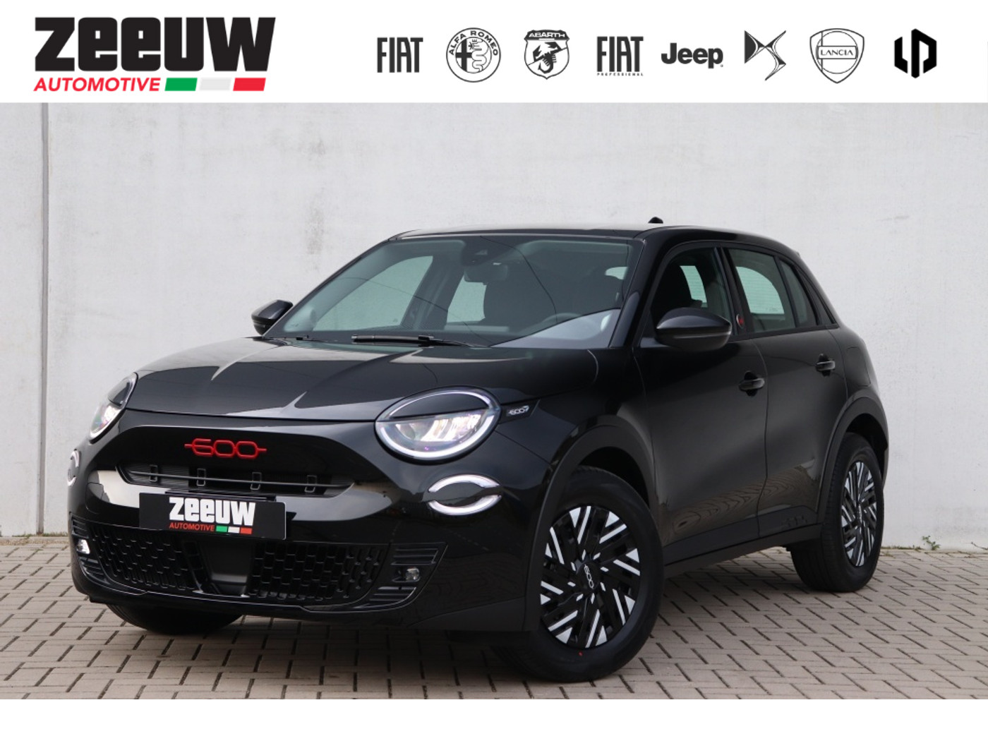 Fiat 600 RED 54 kWh | Carplay | Clima | Cruise | Direct Leverbaar 2026 - voorkant