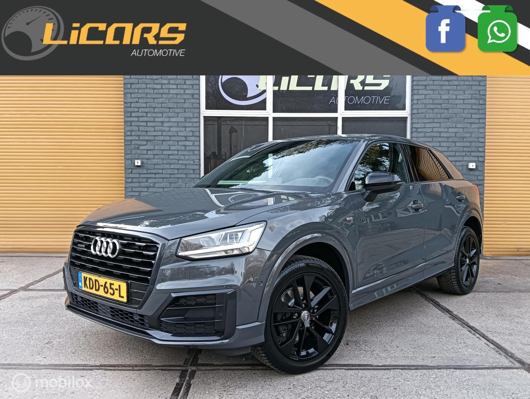 Audi Q2 2.0 TFSI quattro S-Line aut. 190pk 4seiz.banden/trekhaak 2018 - voorkant
