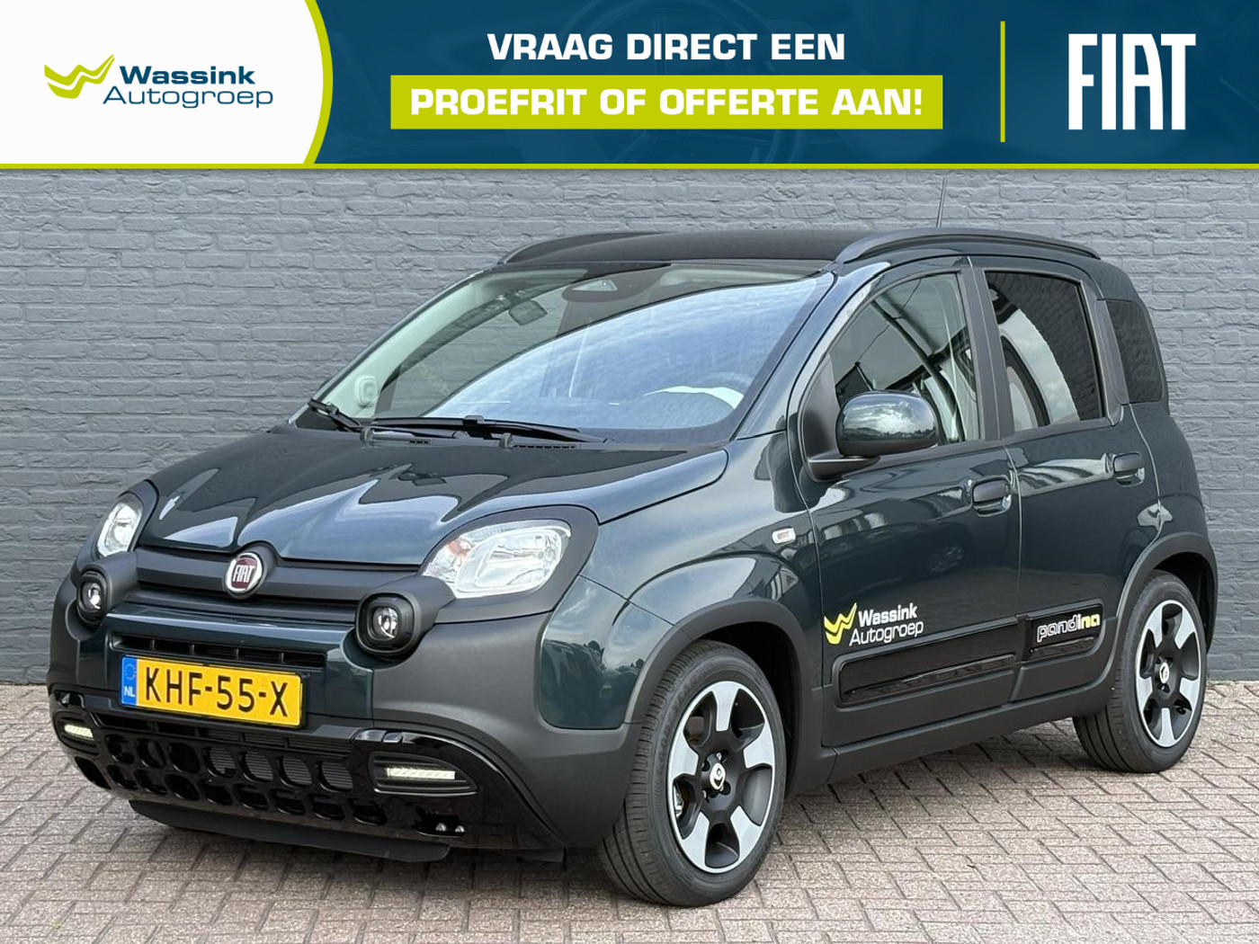 Fiat Panda 1.0 Hybrid Pandina 2026 - voorkant