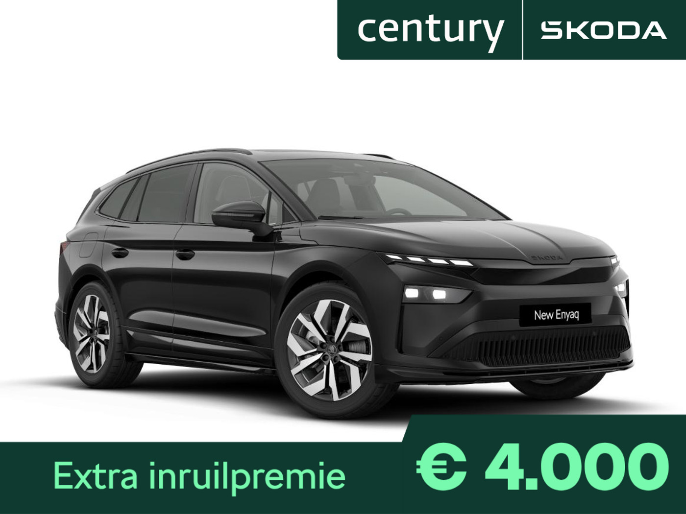 Skoda Enyaq 85 Sportline Elektromotor 210 kW / 286 PK SUV Elektri 2026 - voorkant
