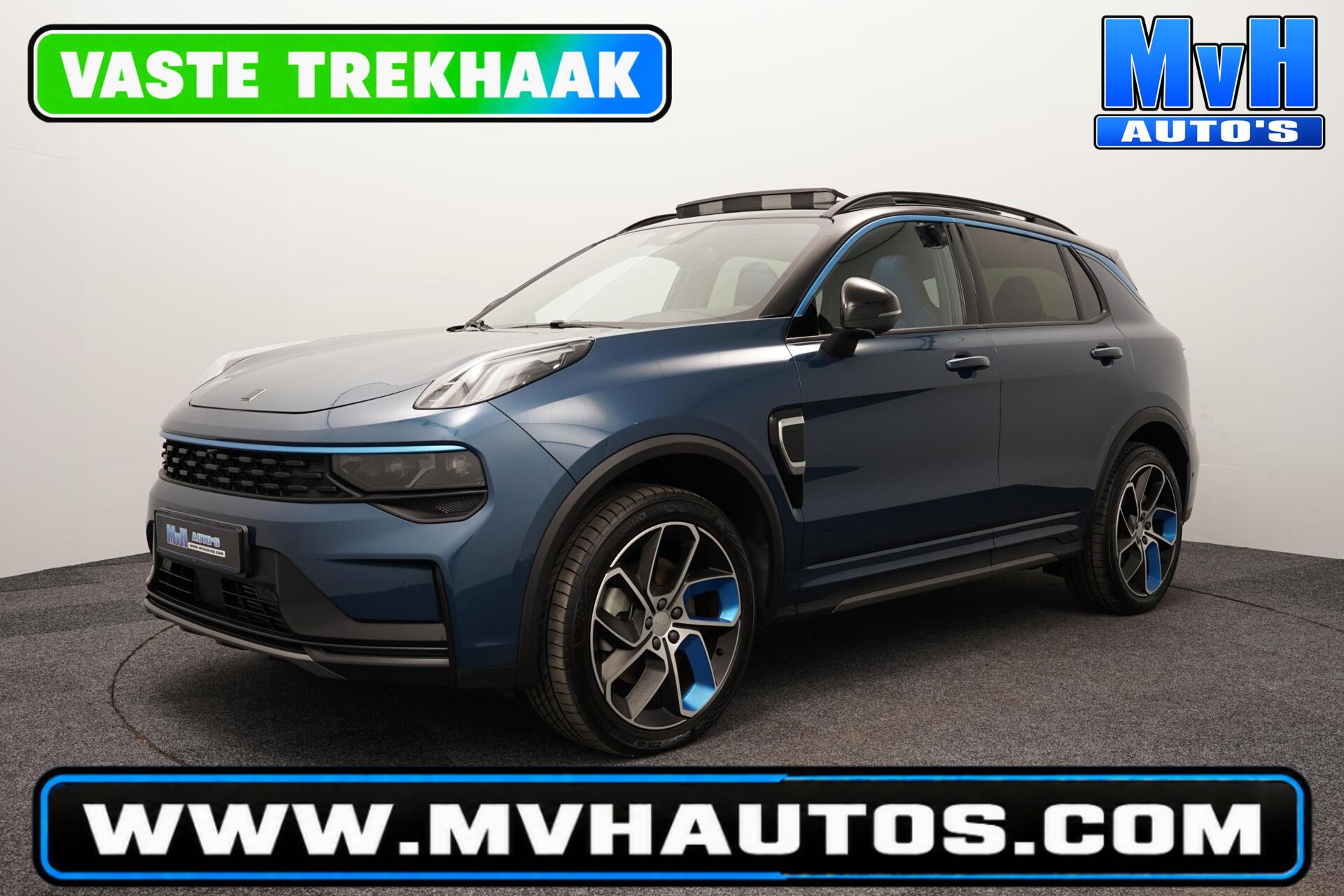 LYNK & Co 01 1.5 Plug-in Hybride|ZWARTE.HEMEL|360ºCAM|PANO 2023 - voorkant