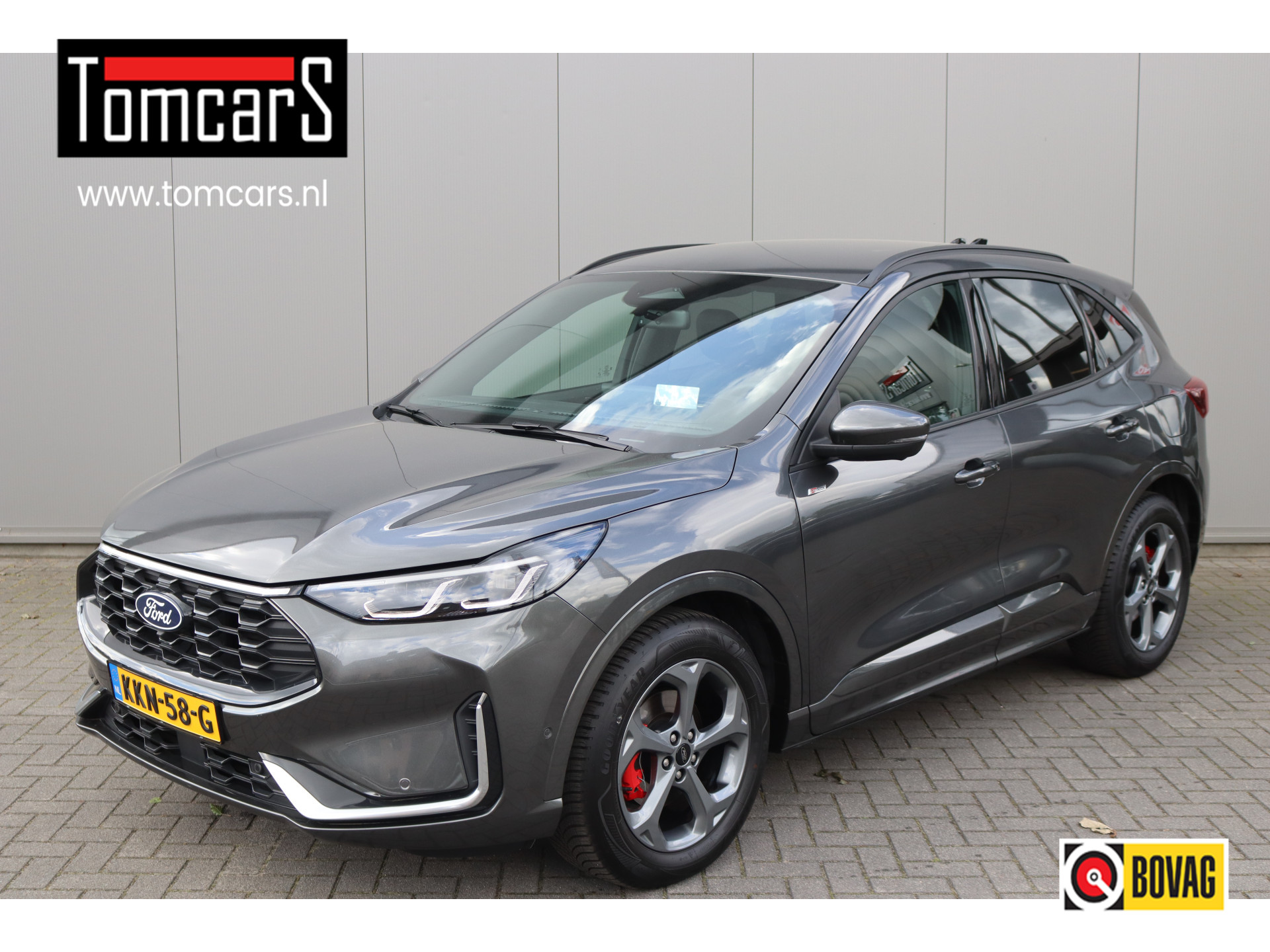 Ford Kuga 1.5 EcoB. 187PK Automaat ST-Line X Trekhaak-1800KG/360-camera/Winterpack/Adapt.-cruise/Reservewiel 2025 - voorkant
