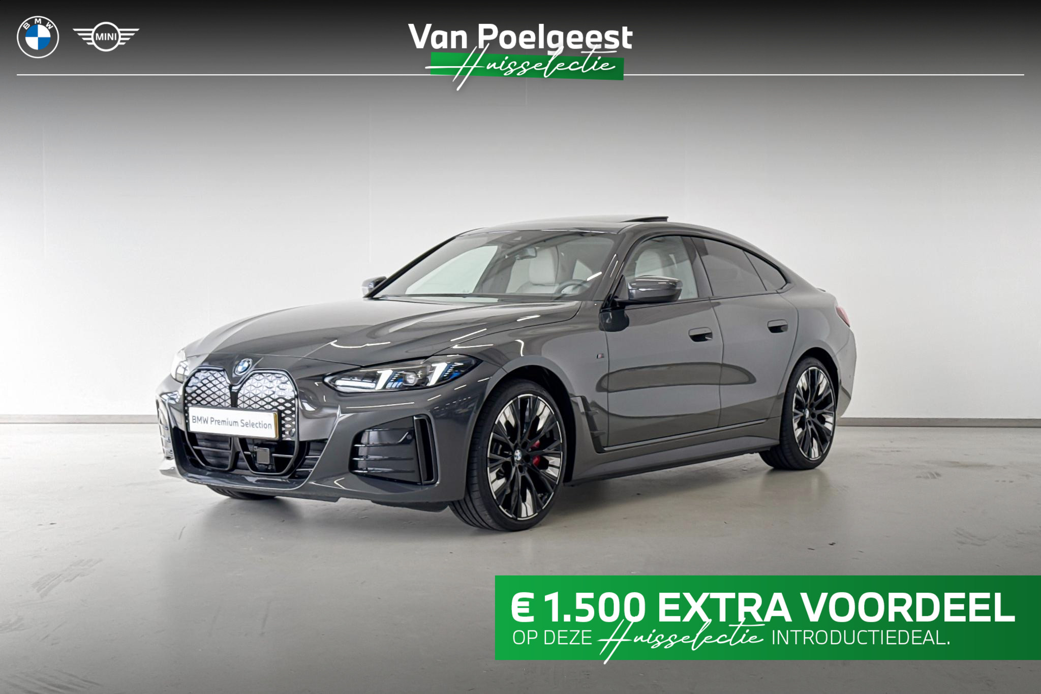 BMW I4 Edrive35 eDrive35 M Sport Edition M Sportpakket Pro 2026 - voorkant