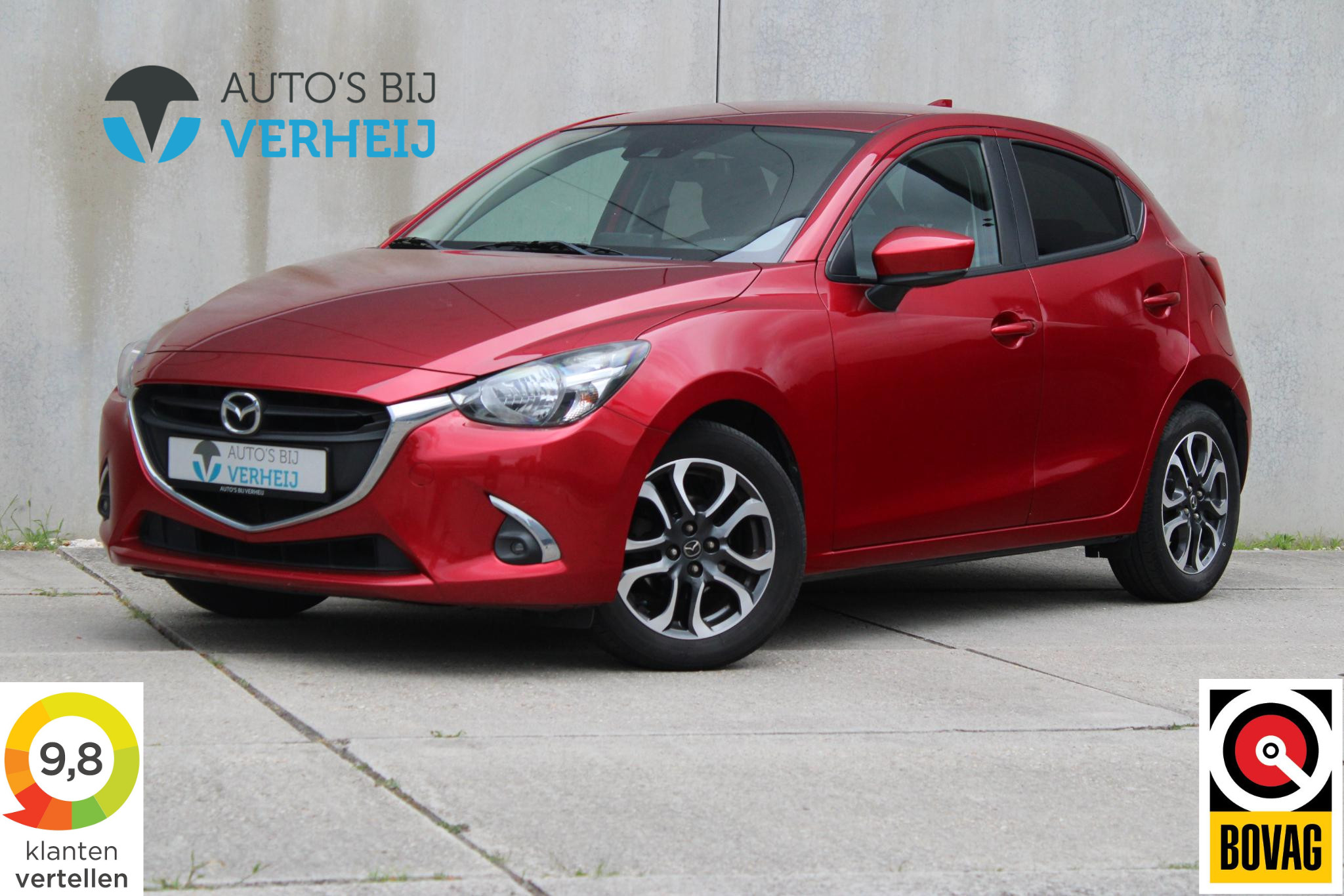 Mazda 2 1.5 Skyactiv-G Sport Selected 2019 - voorkant