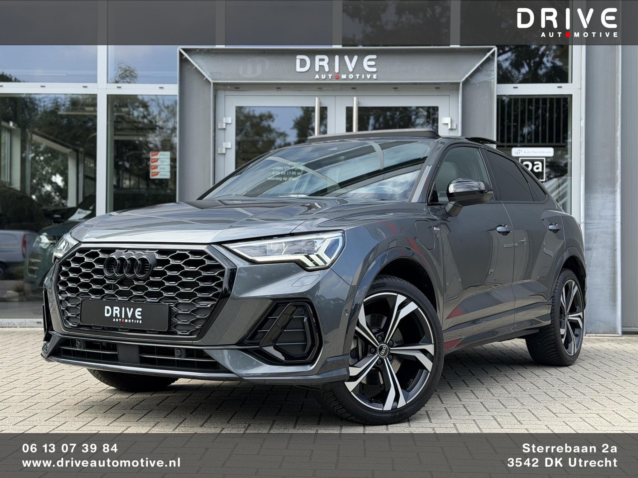 Audi Q3 Sportback 45 TFSI e S-Line 2022 - voorkant