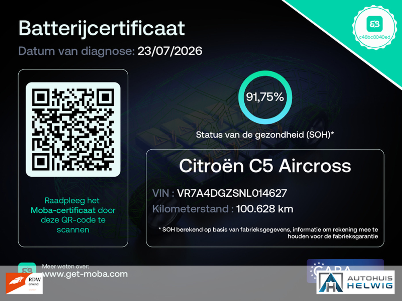 Foto van Citroen C5 Aircross