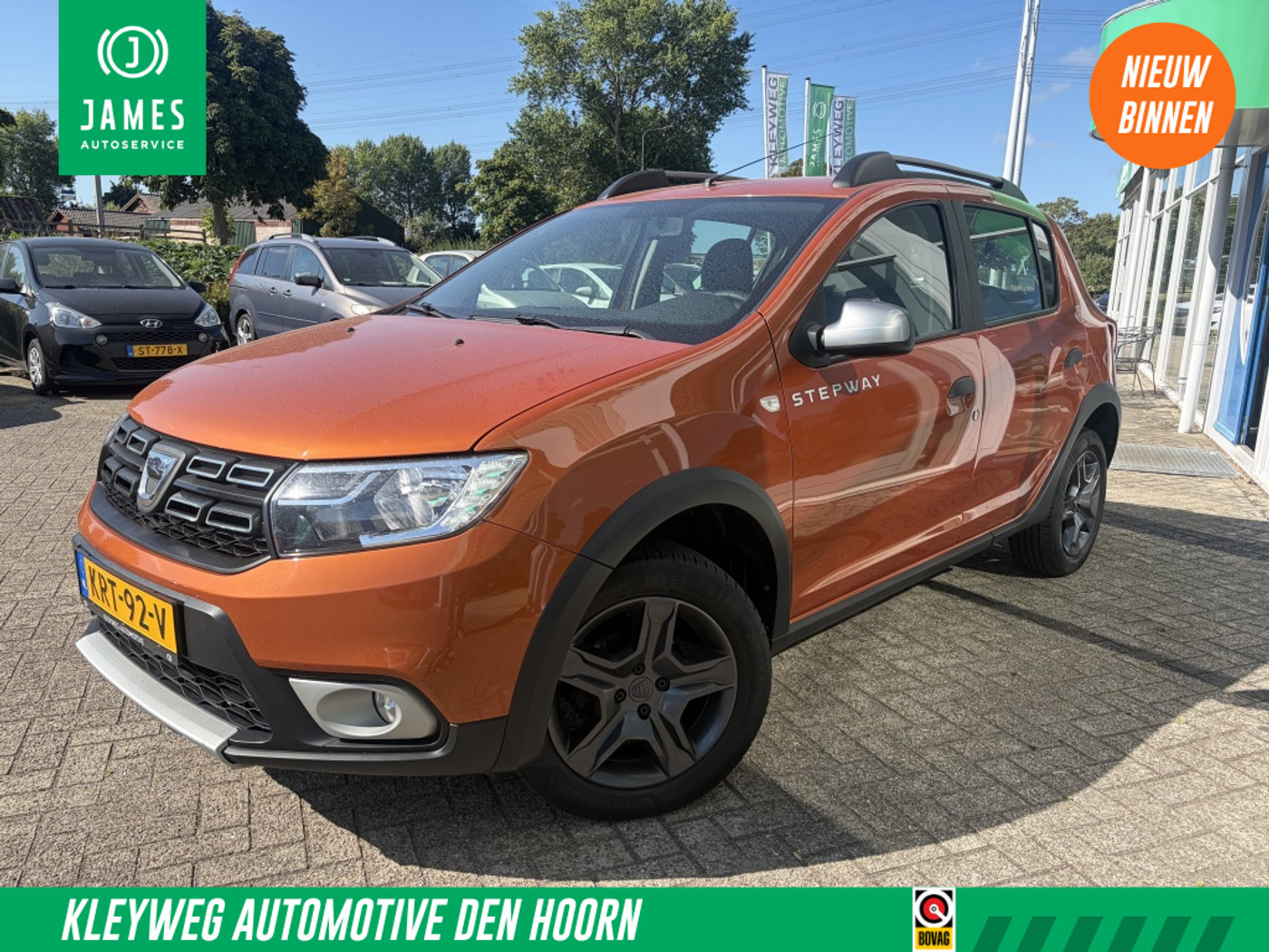 Dacia Sandero 0.9 TCe SL Stepway, Automaat, Nav, Airco, Lm velg 2017 - voorkant