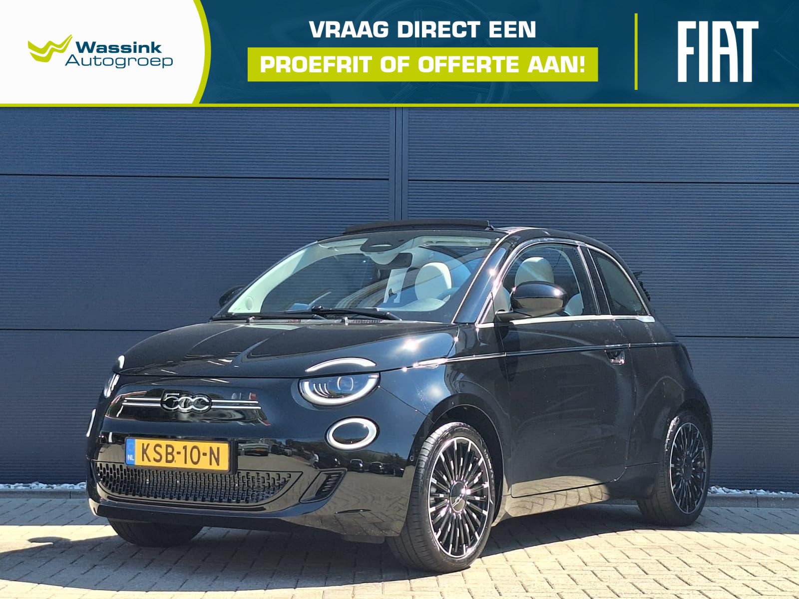 Fiat 500 La Prima 42 kWh 2026 - voorkant