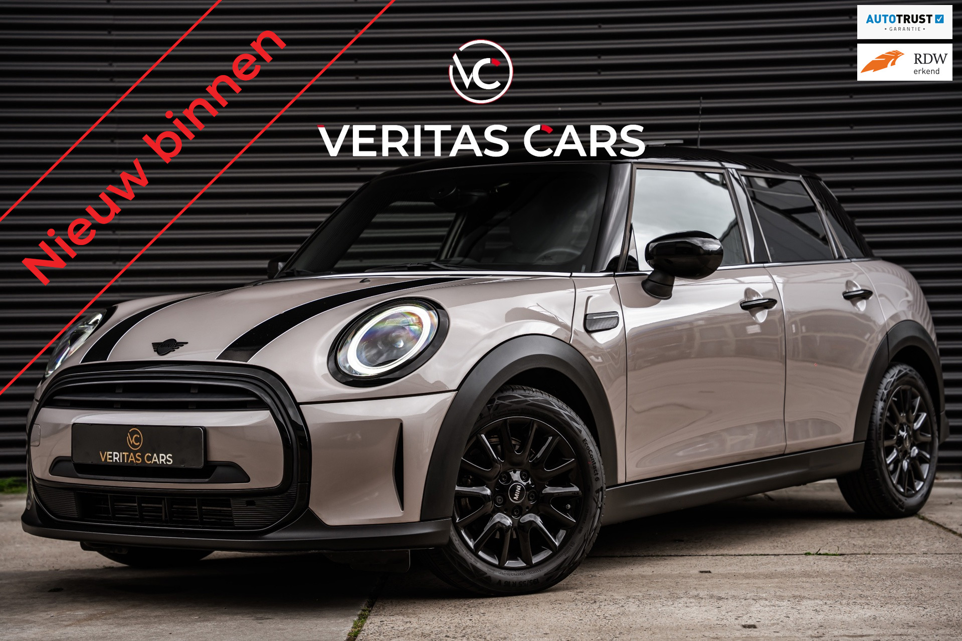Mini Cooper 1.5 Cooper Business Edition 136PK|Pano|Ambiance|Keyless|Sport Green|Full Led|Carplay|Stoelverw e.o. 2022 - voorkant