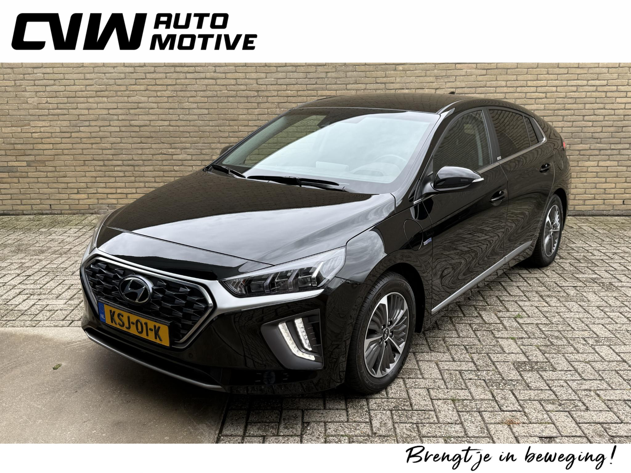 Hyundai Ioniq 1.6 GDi PHEV Premium | Leder | Camera | Navigatie 2021 - voorkant