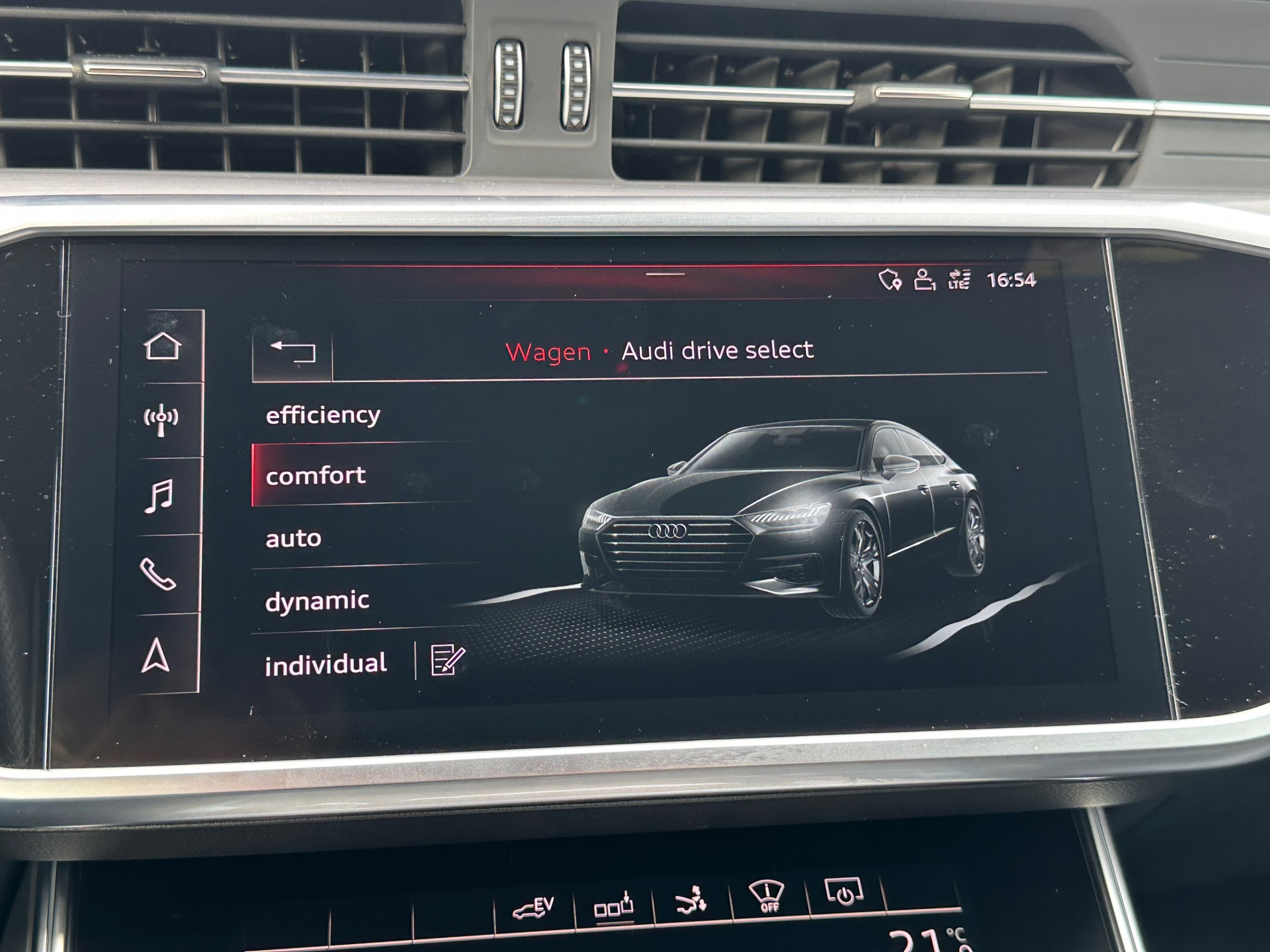 Foto van Audi A7 55 TFSI E