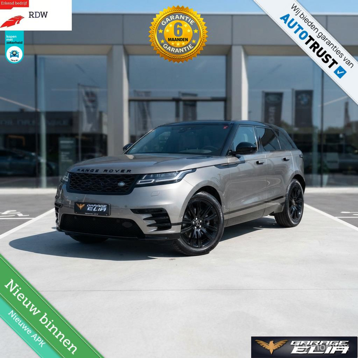 Land Rover Range Rover Velar 2.0 P300 Turbo AWD R-Dynamic HS 2019 - voorkant