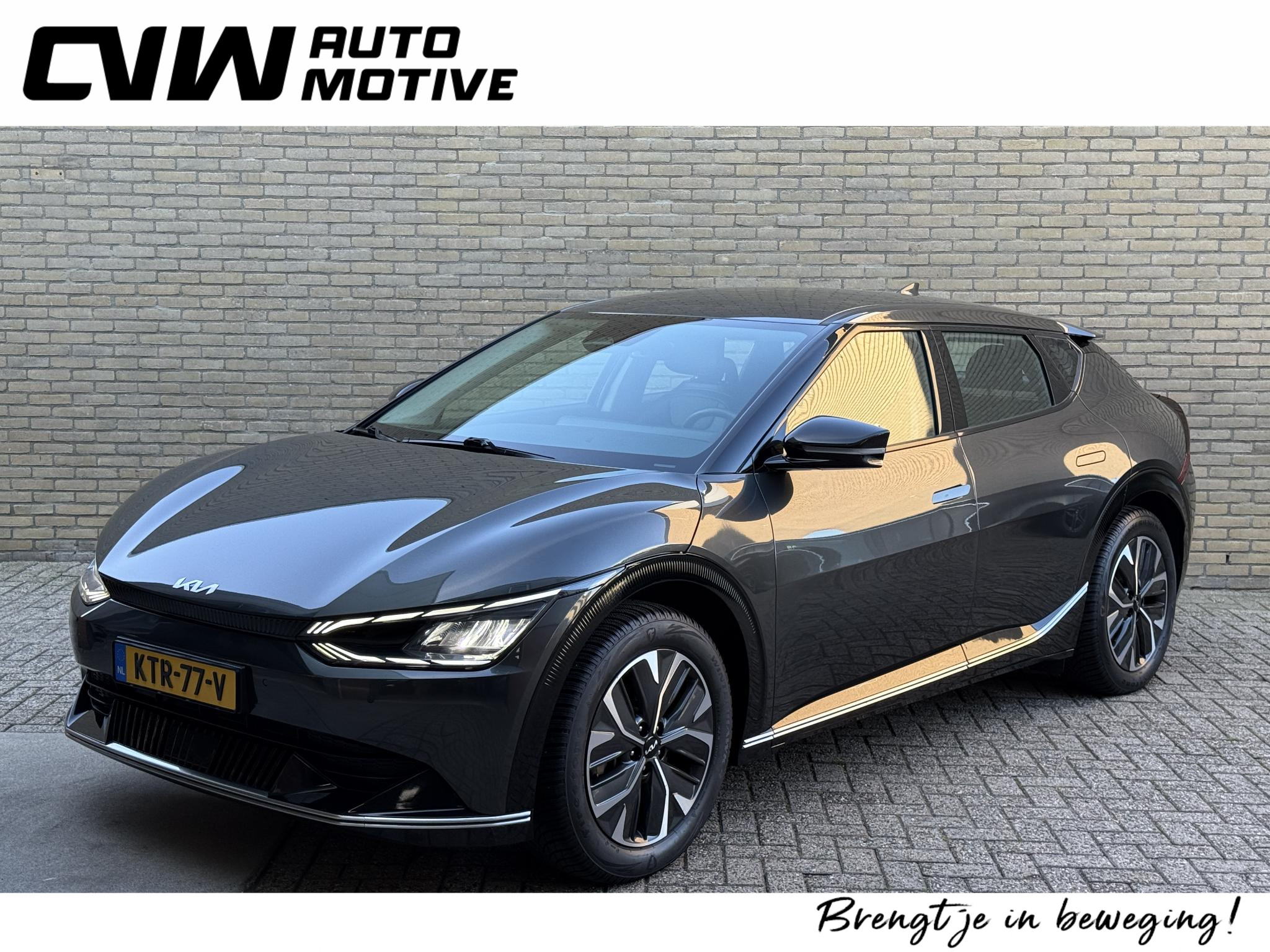 Kia Ev6 77.4 kWh | SOH 96% | Leder | Navigatie | 2023 - voorkant