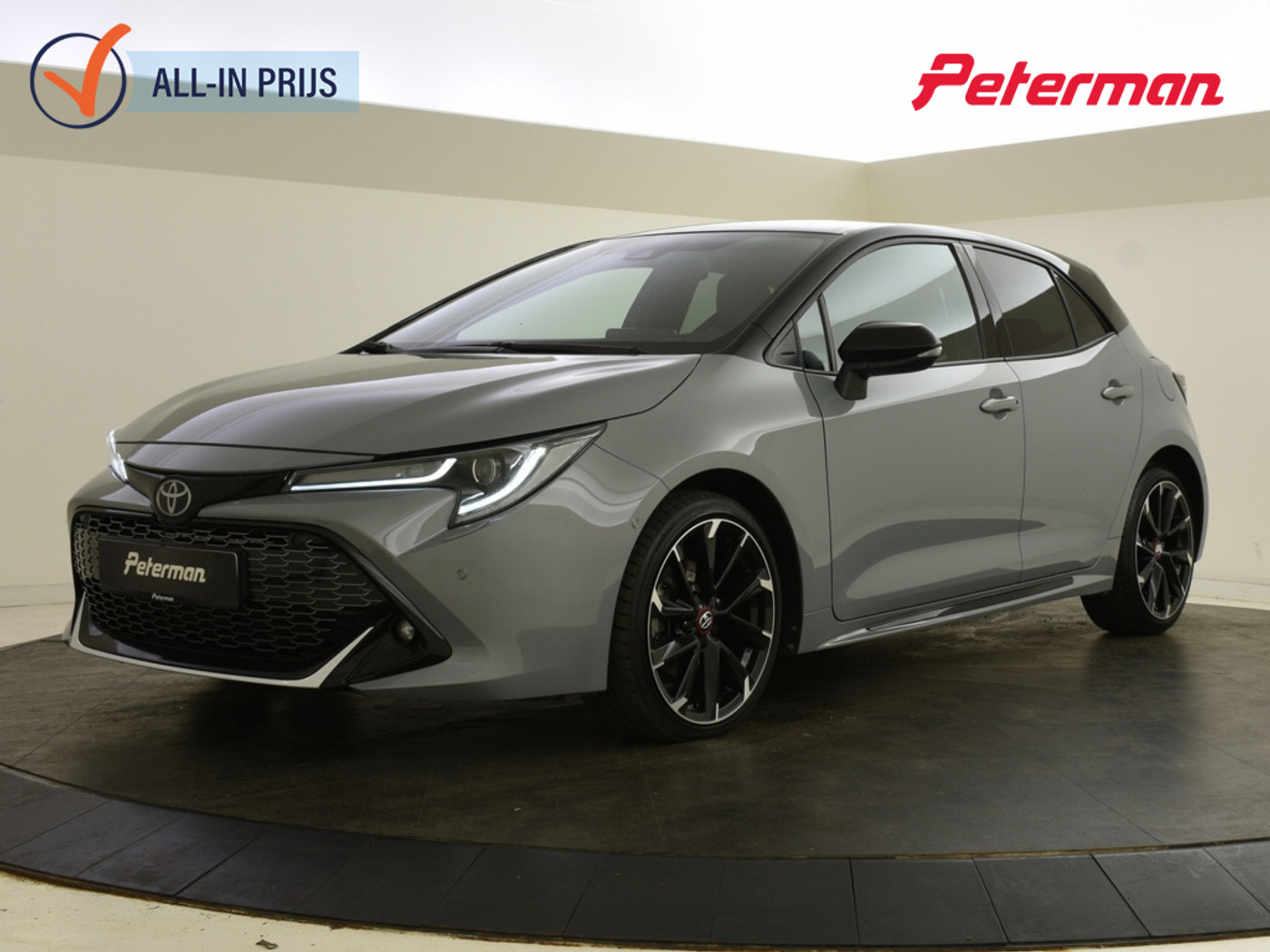 Toyota Corolla 1.8 Hybrid GR-Sport | PDC | Head-up | Halfleer | Sportstoelen 2023 - voorkant