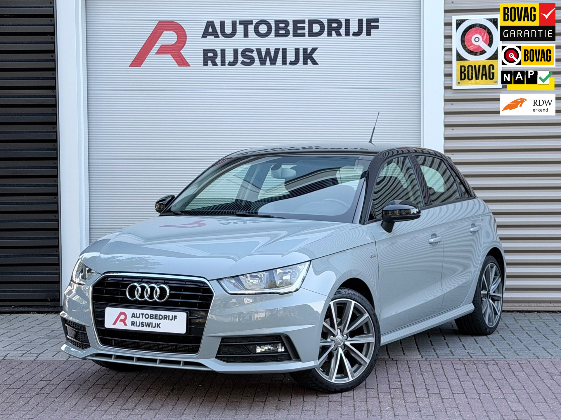 Audi A1 Sportback 1.0 TFSI S-Line Navi/Trekhaak 2018 - voorkant