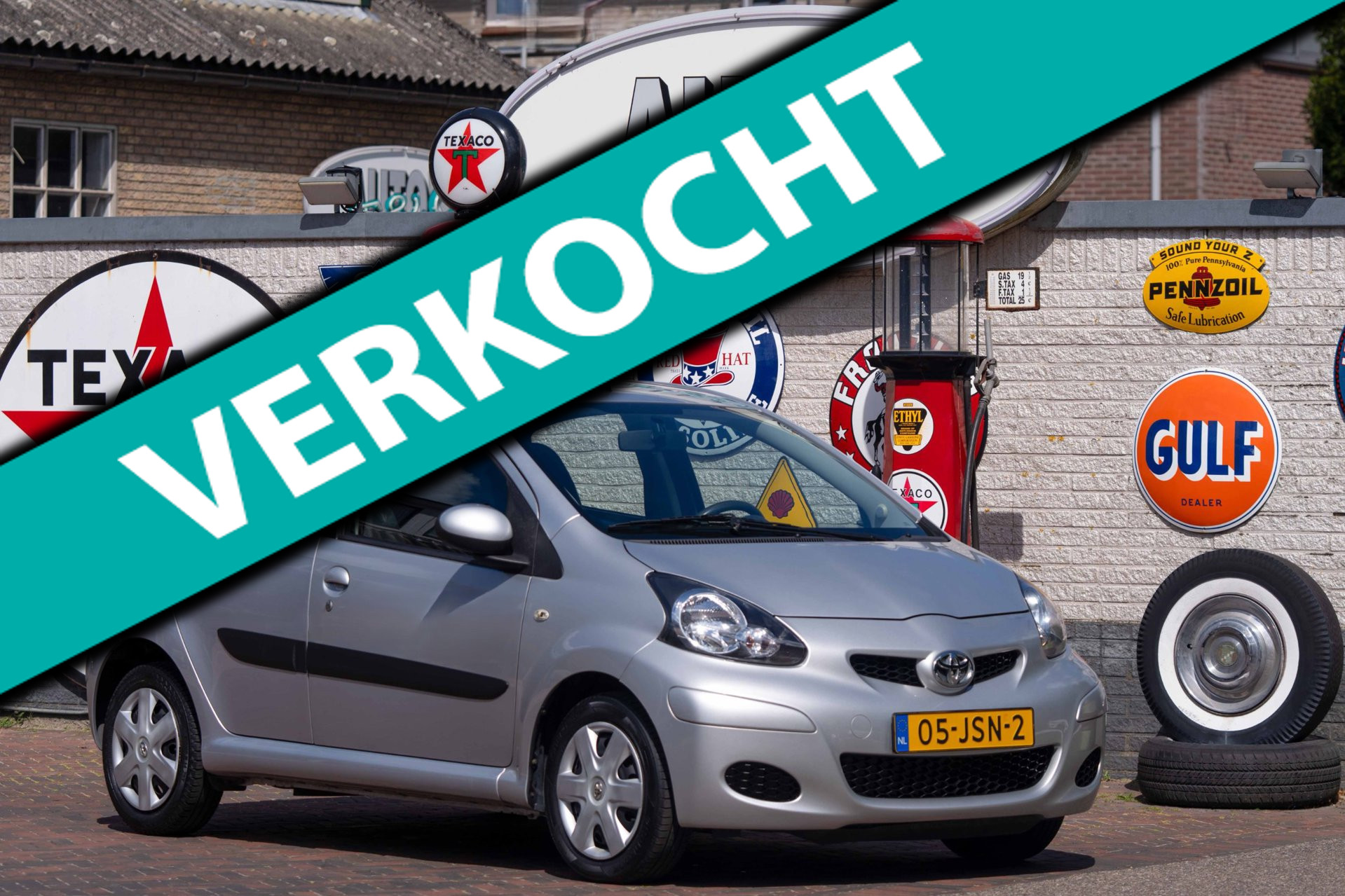 Toyota Toyota Aygo 1.0-12V 1e Eigenaar +NAP NL-auto 2009 - voorkant