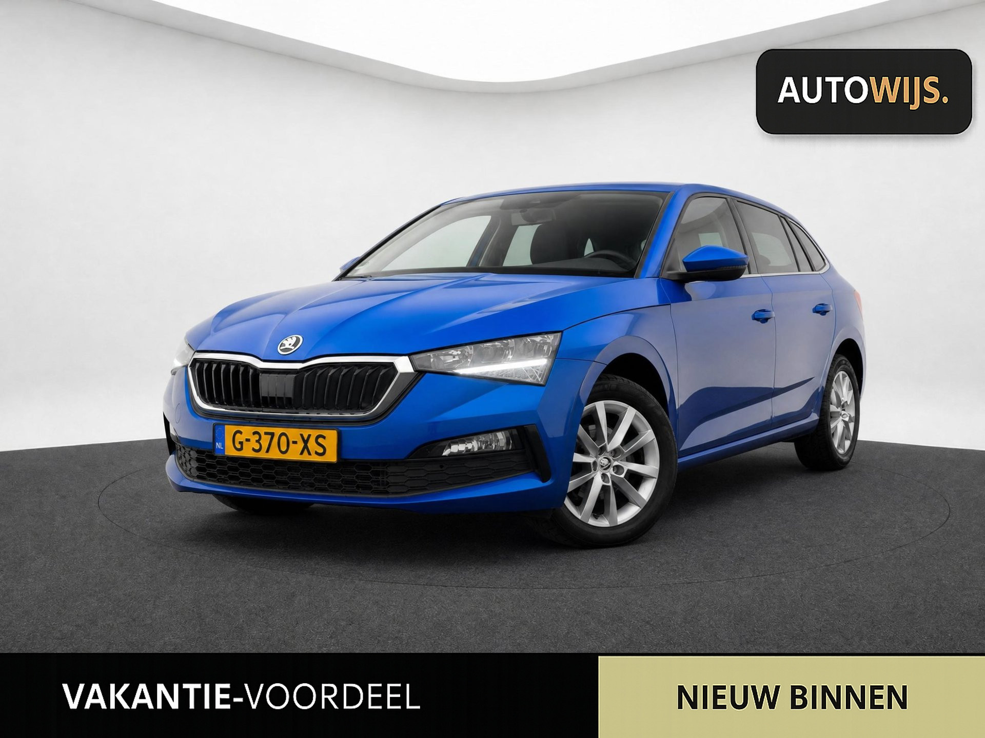 Skoda Scala 1.0 TSI Ambition|NL AUTO|LM-VELG|1e EIG|AIRCO|GOED ONDERHOUDEN 2020 - voorkant