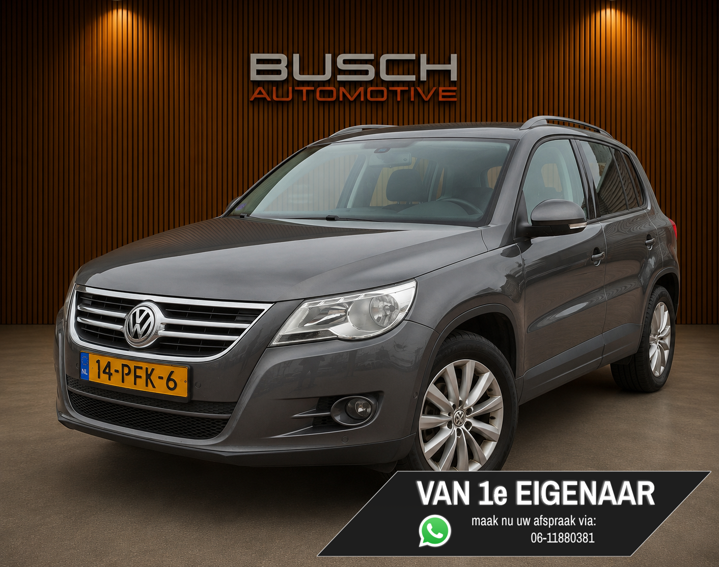 Volkswagen Tiguan 1.4 TSI Comfort&Design | VAN 1e EIGENAAR | 2011 - voorkant